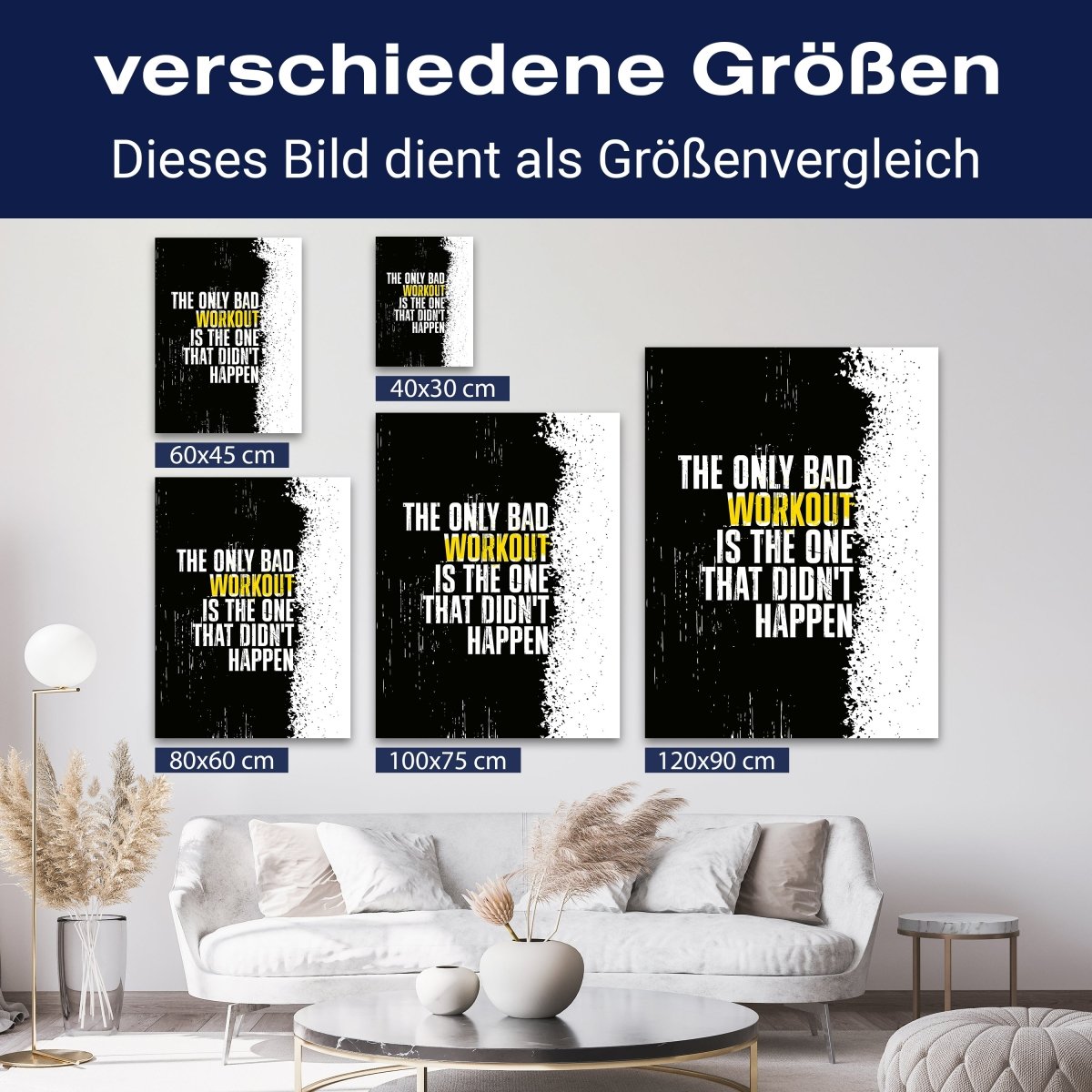 Leinwandbild Motivation, Hochformat, didnt happen M0072 kaufen - Bild 8 Leinwandbild Motivation, Hochformat, didnt happen M0072 kaufen - Bild 8