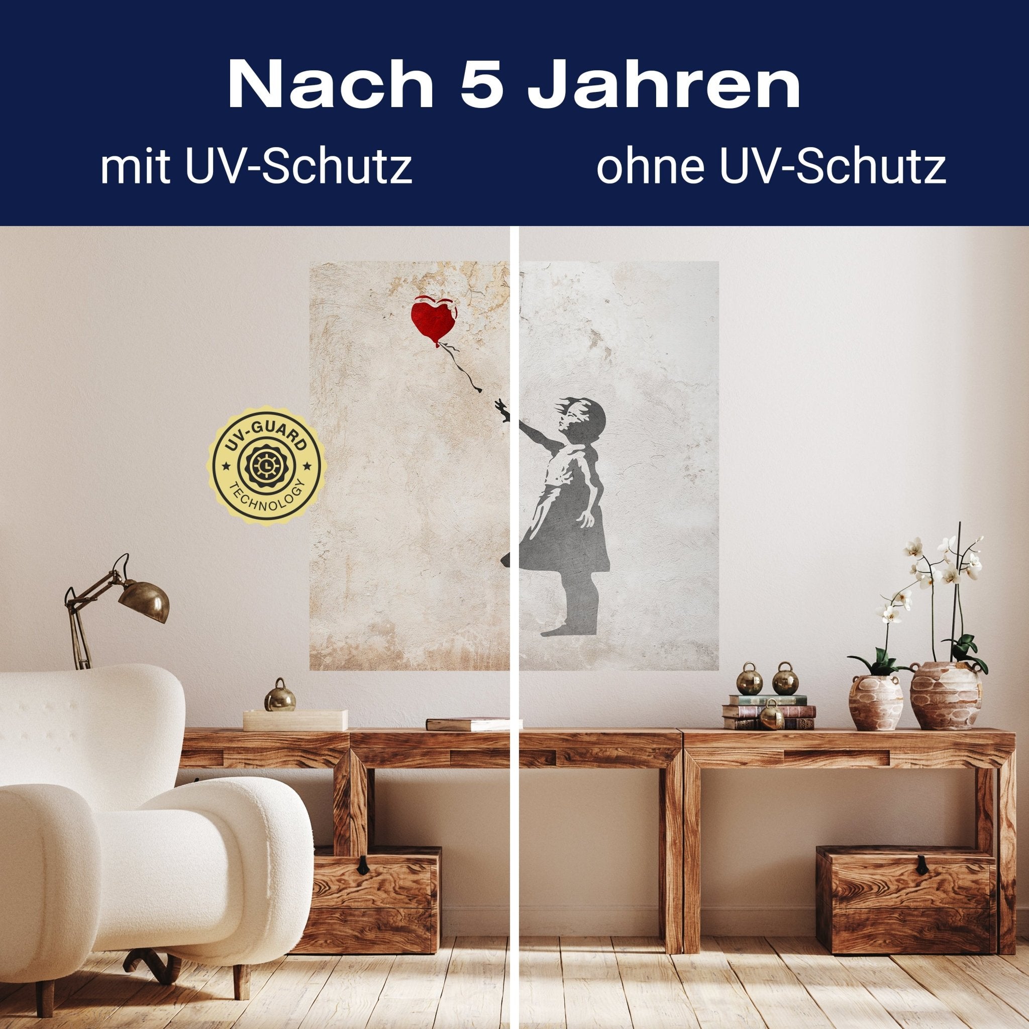 Quadratische Fototapete Banksy Street Art M0074 - Bild 9 Quadratische Fototapete Banksy Street Art M0074 - Bild 9