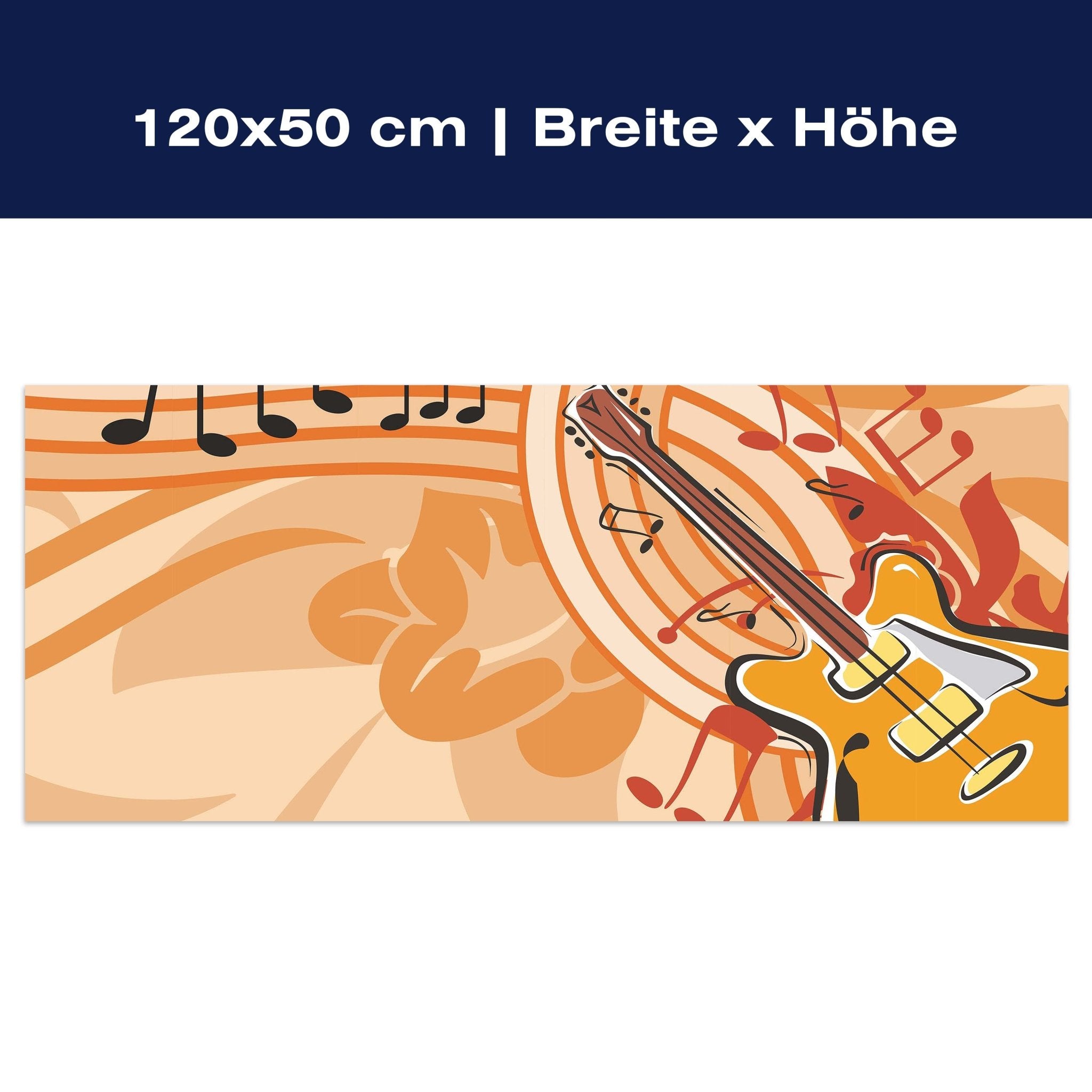 Leinwandbild Musik Gitarre Grunge M0076 Leinwandbild Musik Gitarre Grunge M0076