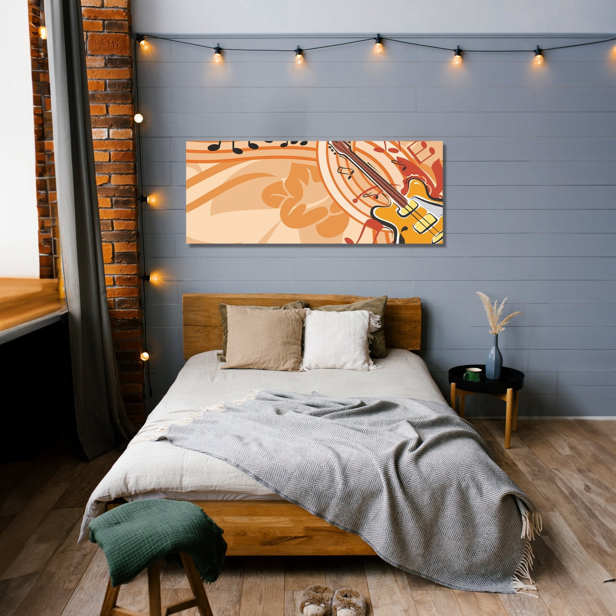 Leinwandbild Musik Gitarre Grunge M0076 kaufen - Bild 2 Leinwandbild Musik Gitarre Grunge M0076 kaufen - Bild 2