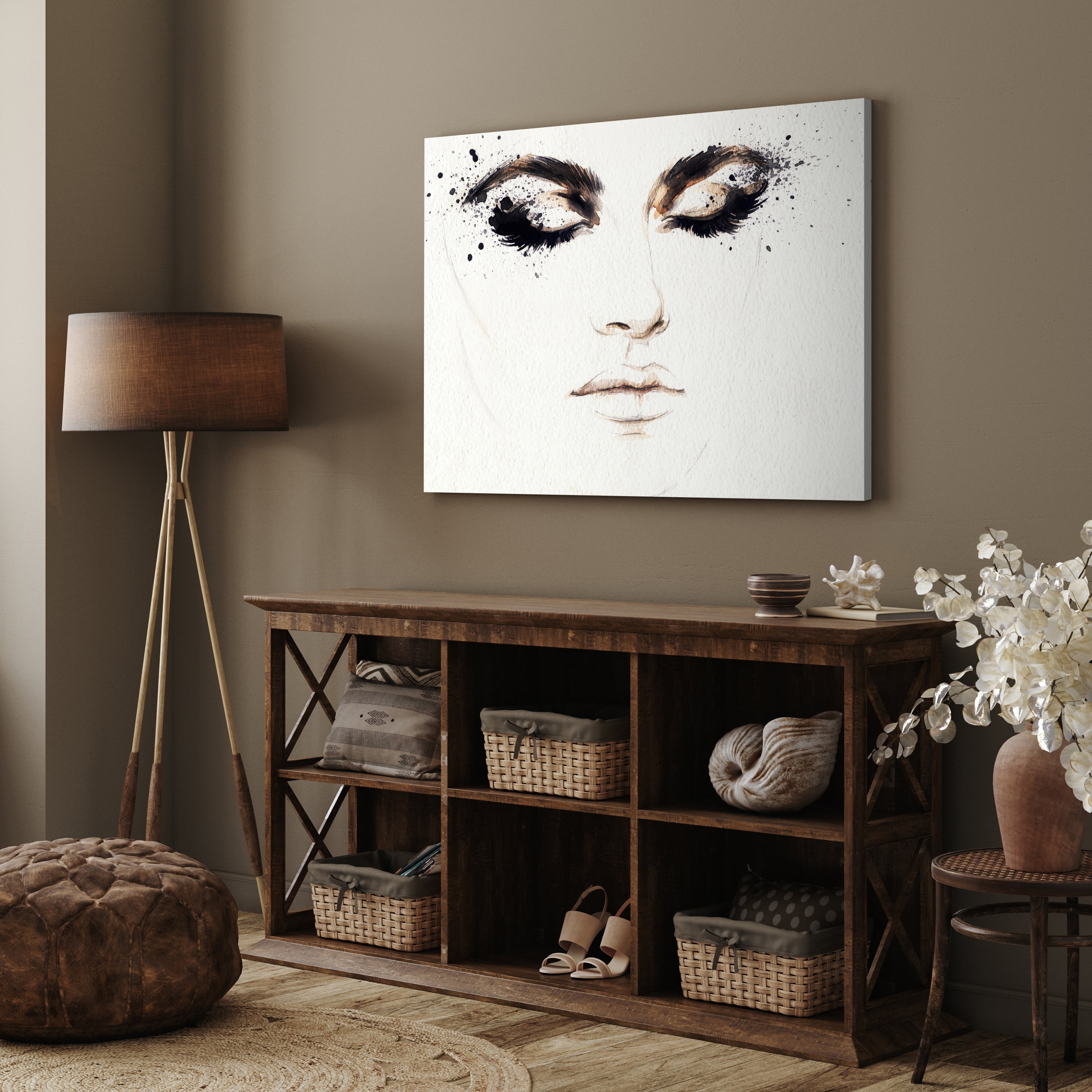 Leinwandbild Frauen Lippen M0081 kaufen - Bild 3 Leinwandbild Frauen Lippen M0081 kaufen - Bild 3