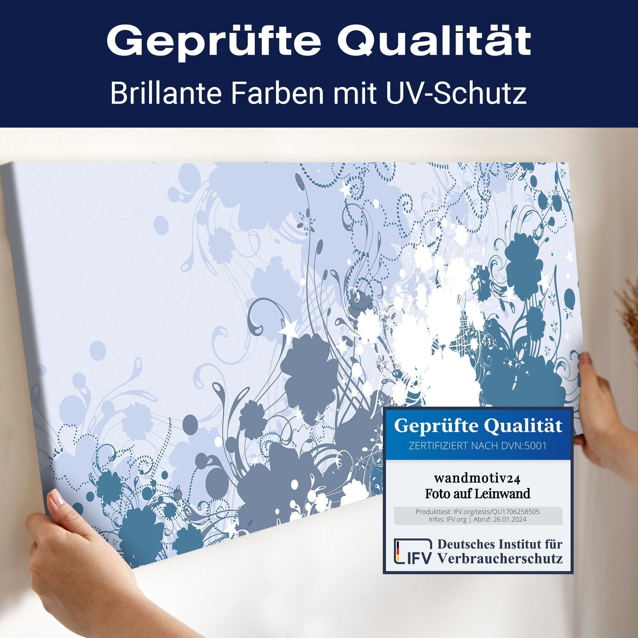 Leinwandbild Mia Blüten M0085 kaufen - Bild 4 Leinwandbild Mia Blüten M0085 kaufen - Bild 4