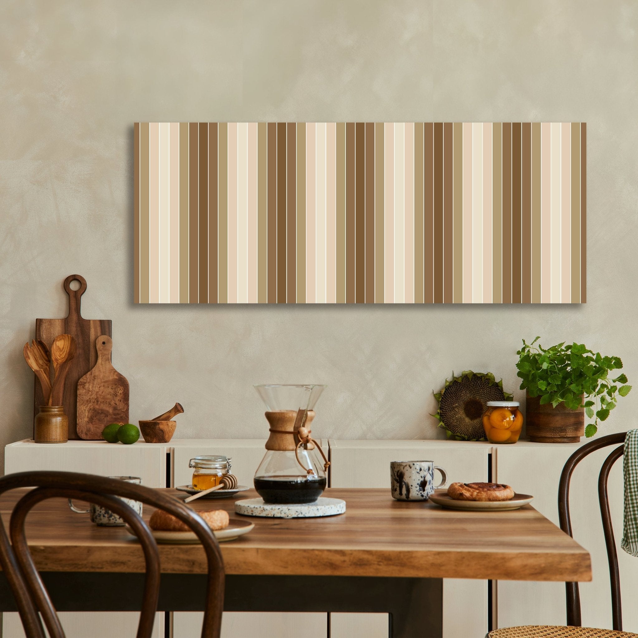 Leinwandbild Beige Muster M0089 kaufen - Bild 3 Leinwandbild Beige Muster M0089 kaufen - Bild 3