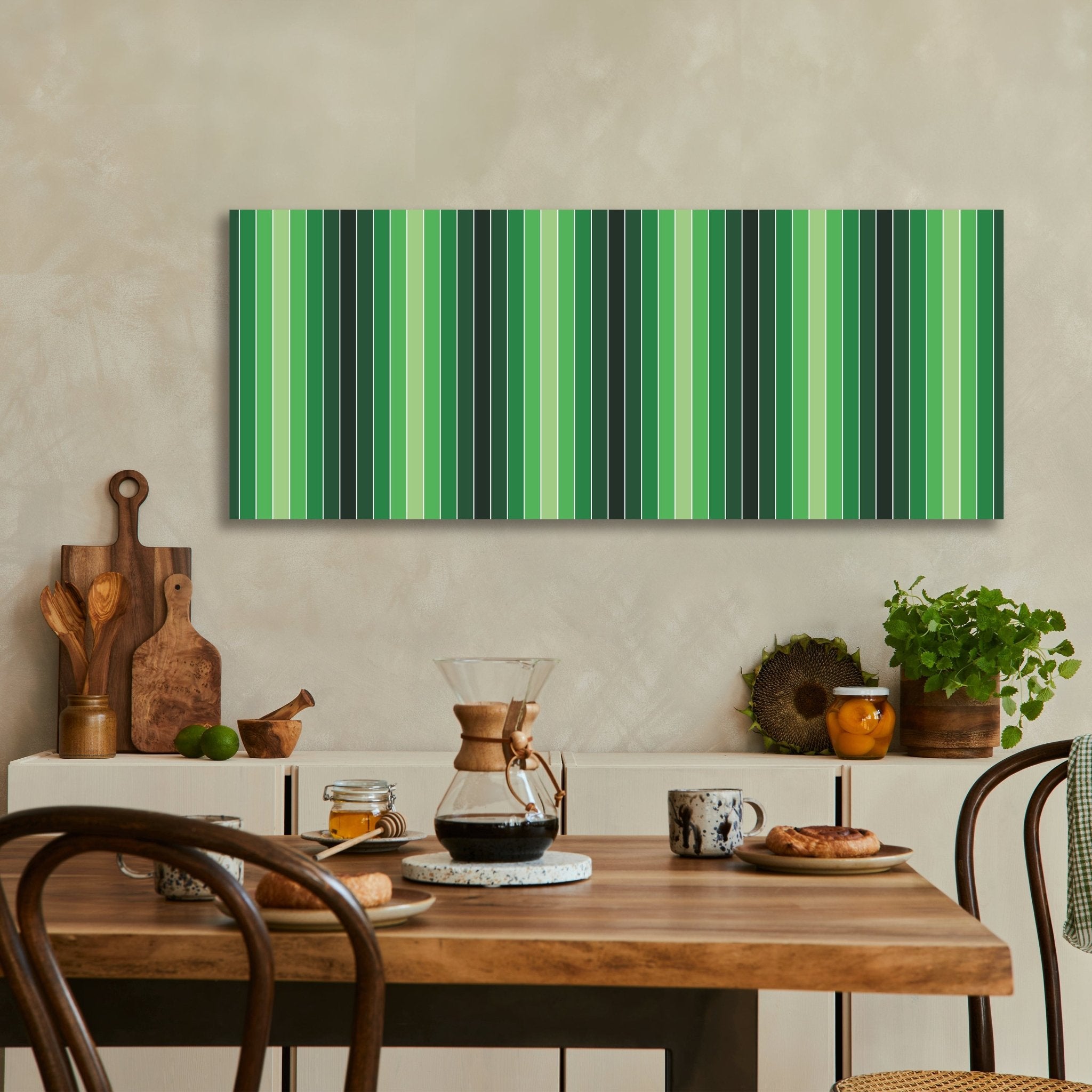 Leinwandbild Frisches Grün Muster M0090 kaufen - Bild 3 Leinwandbild Frisches Grün Muster M0090 kaufen - Bild 3