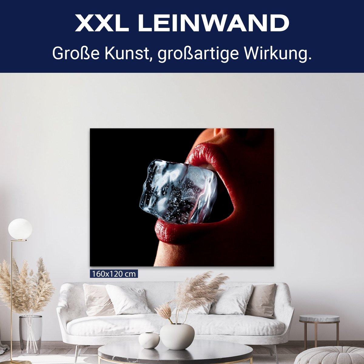 Leinwandbild Frauen Lippen M0090 kaufen - Bild 9 Leinwandbild Frauen Lippen M0090 kaufen - Bild 9