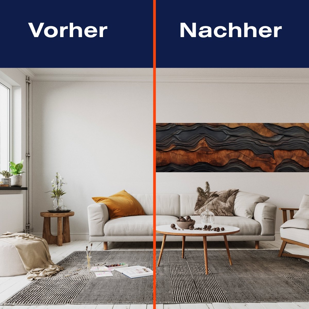 Panorama-Fototapete Holz Textur M0103 - Bild 3 Panorama-Fototapete Holz Textur M0103 - Bild 3