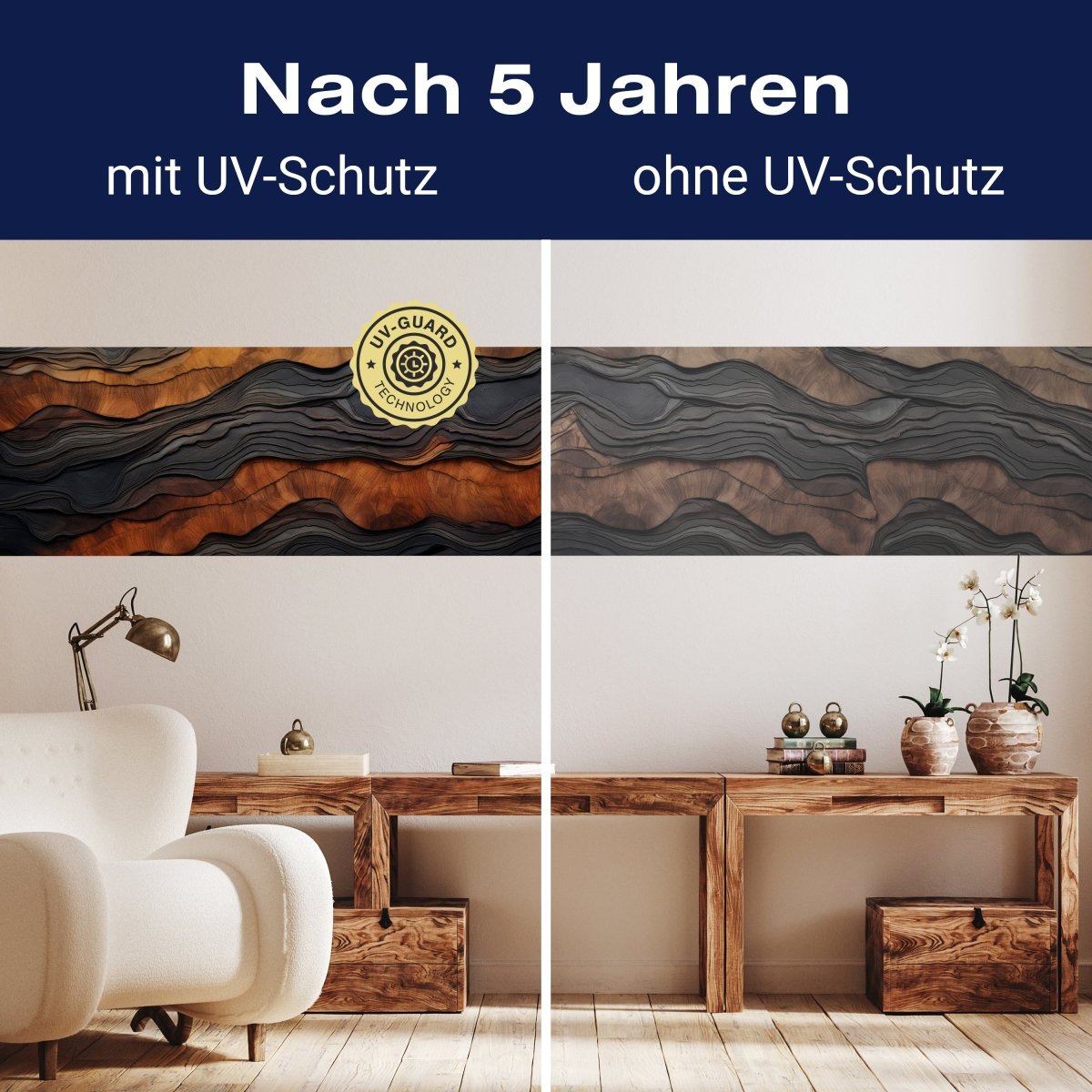 Panorama-Fototapete Holz Textur M0103 - Bild 9 Panorama-Fototapete Holz Textur M0103 - Bild 9