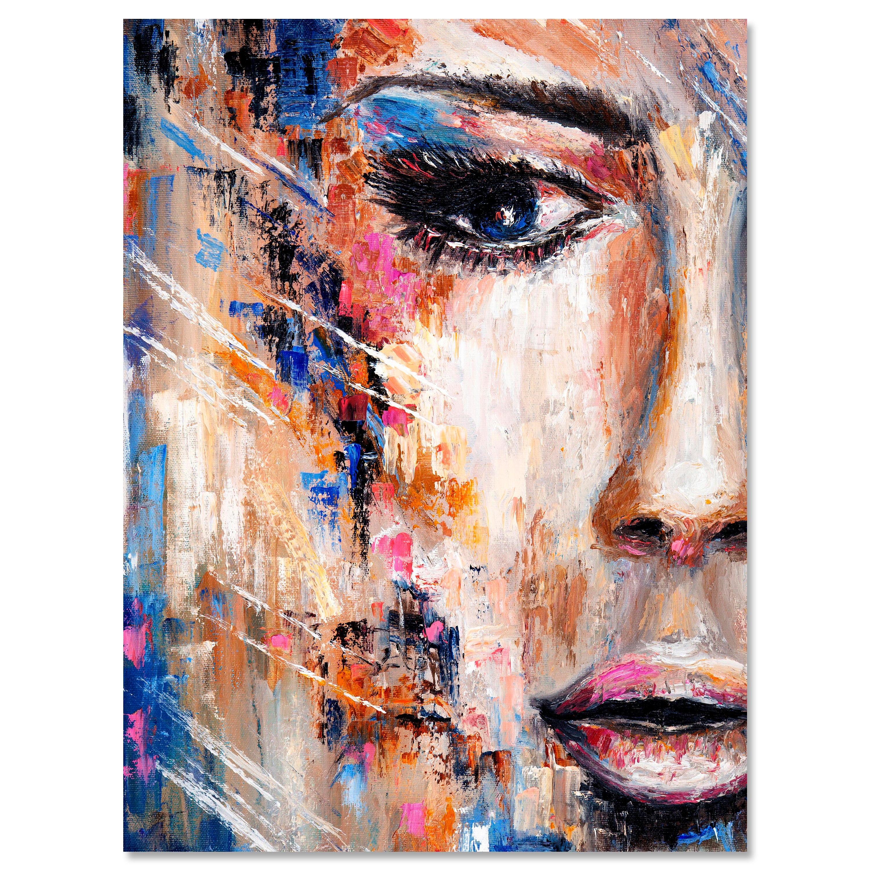 Leinwandbild Kunst & Gemälde, Hochformat, Frau 1 M0104 kaufen - Bild 1 Leinwandbild Kunst & Gemälde, Hochformat, Frau 1 M0104 kaufen - Bild 1