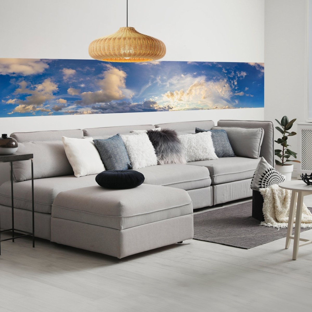 Panorama-Fototapete Blauer Himmel M0104 - Bild 1 Panorama-Fototapete Blauer Himmel M0104 - Bild 1