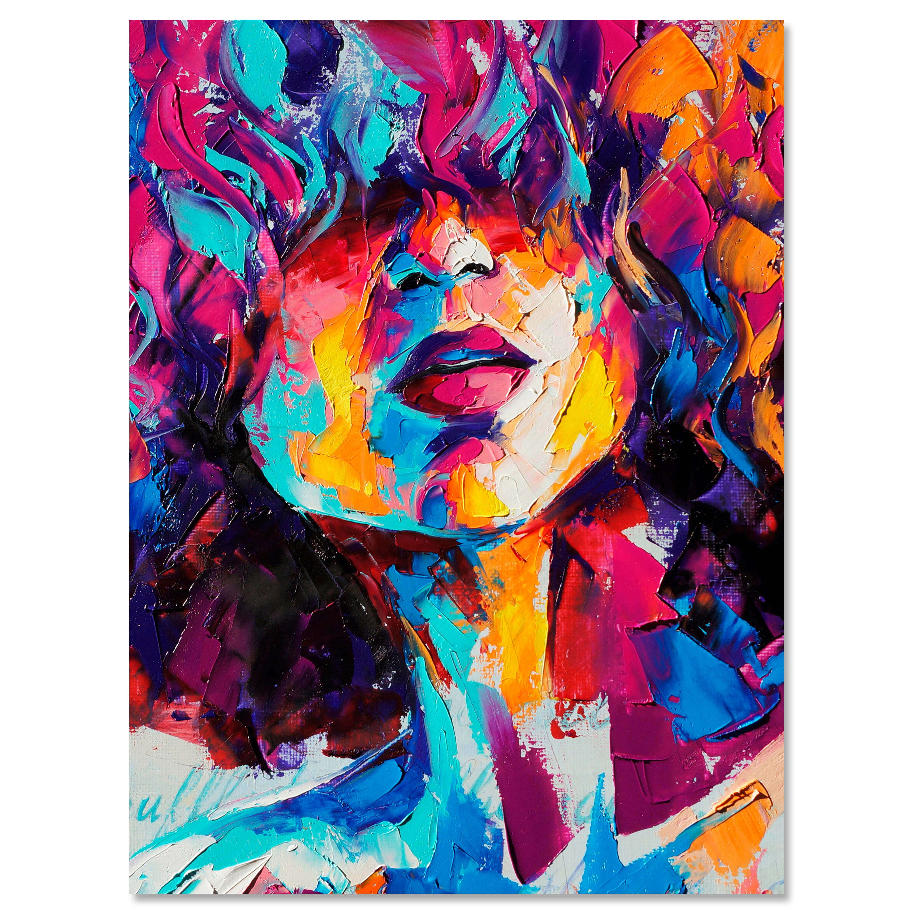 Leinwandbild Kunst & Gemälde, Hochformat, Frau 2 M0105 kaufen - Bild 1 Leinwandbild Kunst & Gemälde, Hochformat, Frau 2 M0105 kaufen - Bild 1