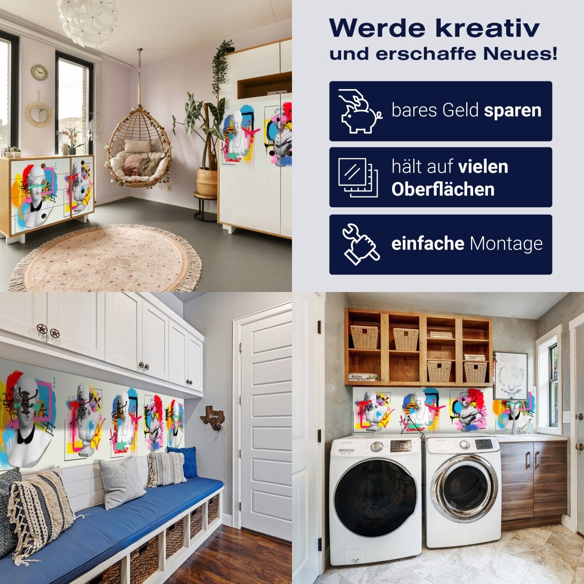 Panorama-Fototapete Abstrakte Plastiken M0105 - Bild 7 Panorama-Fototapete Abstrakte Plastiken M0105 - Bild 7