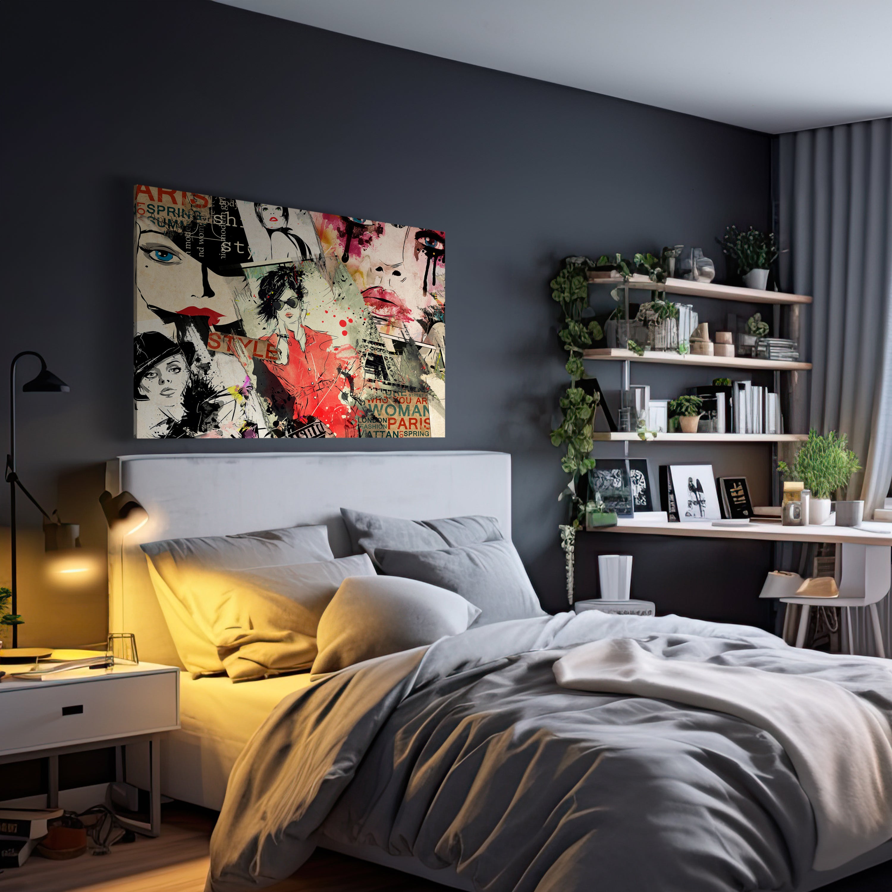 Leinwandbild Kunst & Gemälde, Querformat, Pop-Art M0106 kaufen - Bild 3 Leinwandbild Kunst & Gemälde, Querformat, Pop-Art M0106 kaufen - Bild 3