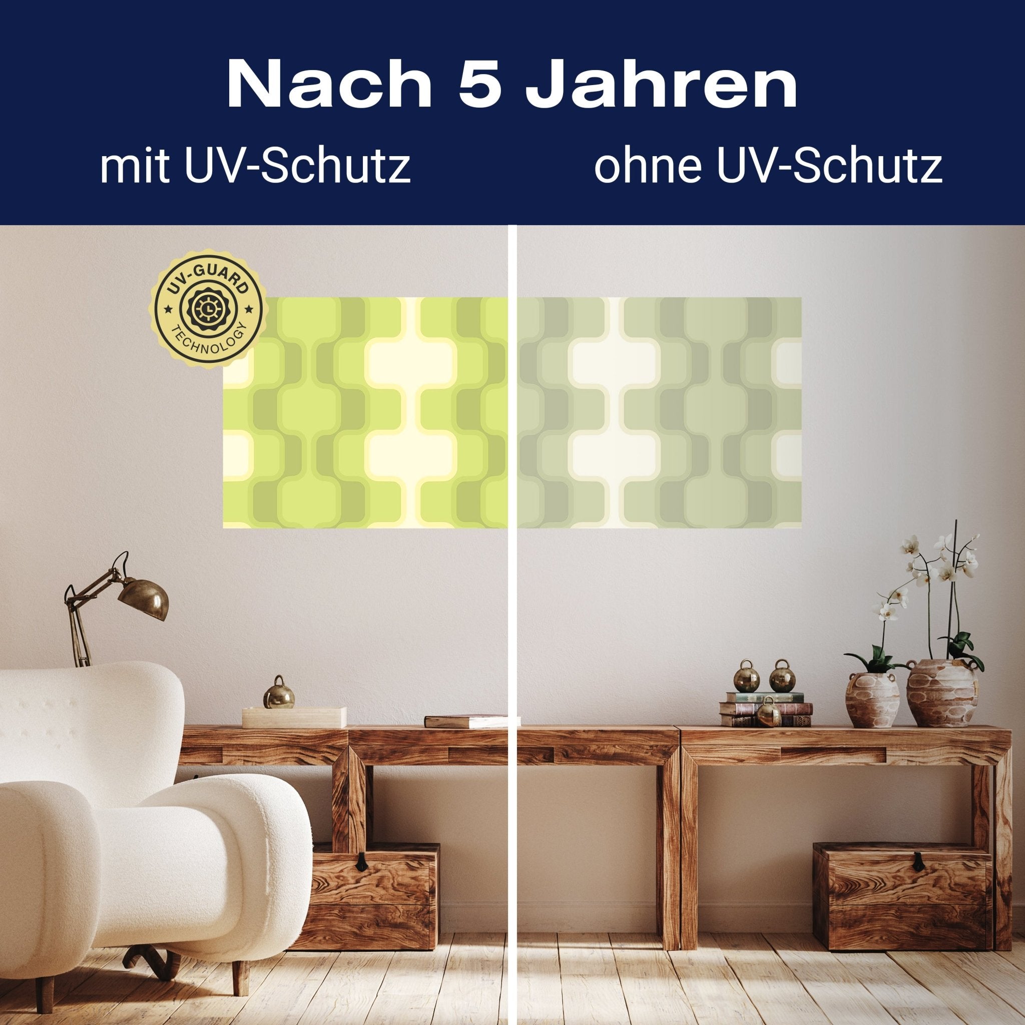 Leinwandbild Retromuster Grün Muster M0108 kaufen - Bild 9 Leinwandbild Retromuster Grün Muster M0108 kaufen - Bild 9