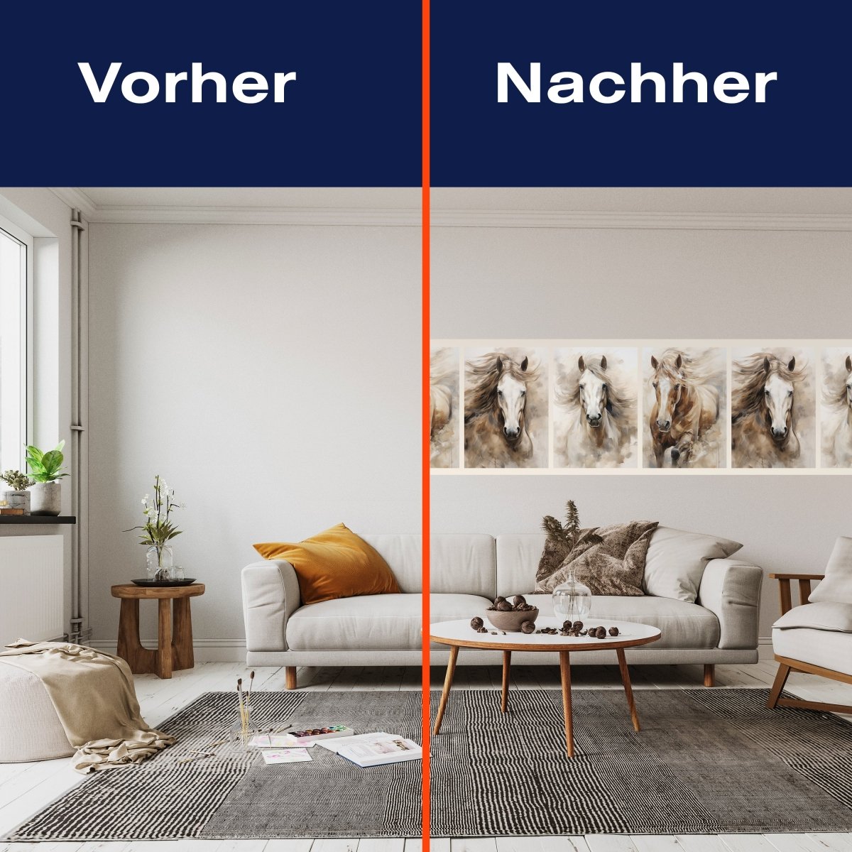 Panorama-Fototapete Pferde Panorama M0109 - Bild 3 Panorama-Fototapete Pferde Panorama M0109 - Bild 3