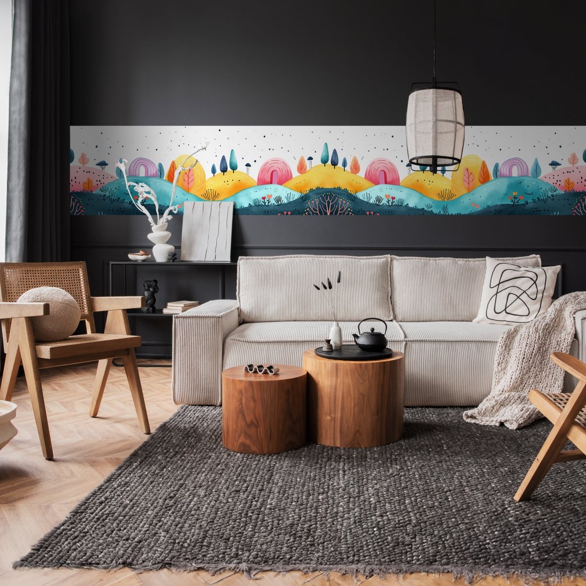 Panorama-Fototapete Buntes Traumland M0119 - Bild 2 Panorama-Fototapete Buntes Traumland M0119 - Bild 2