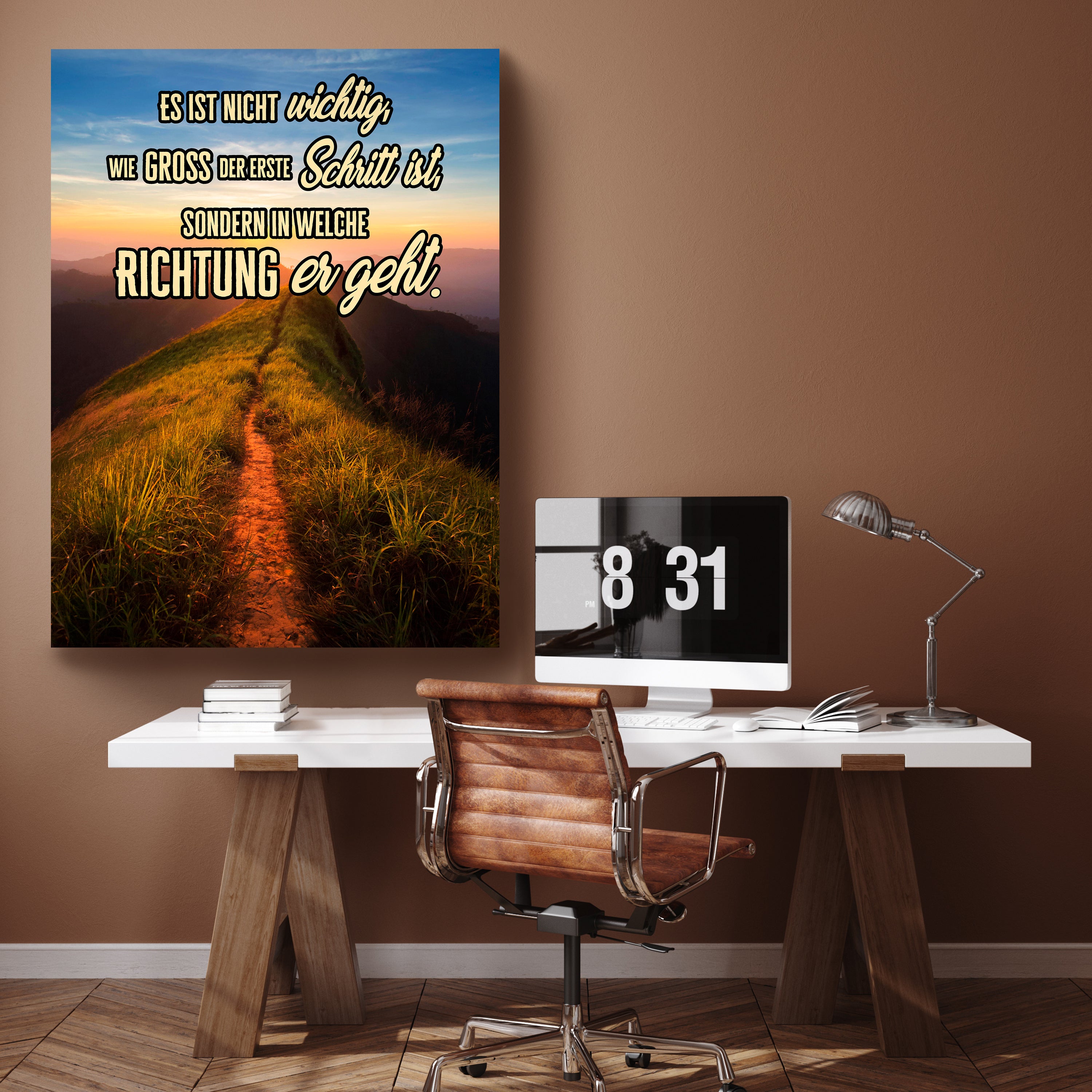 Leinwandbild Motivation, Hochformat, der erste Schritt 3 M0122 kaufen - Bild 2 Leinwandbild Motivation, Hochformat, der erste Schritt 3 M0122 kaufen - Bild 2