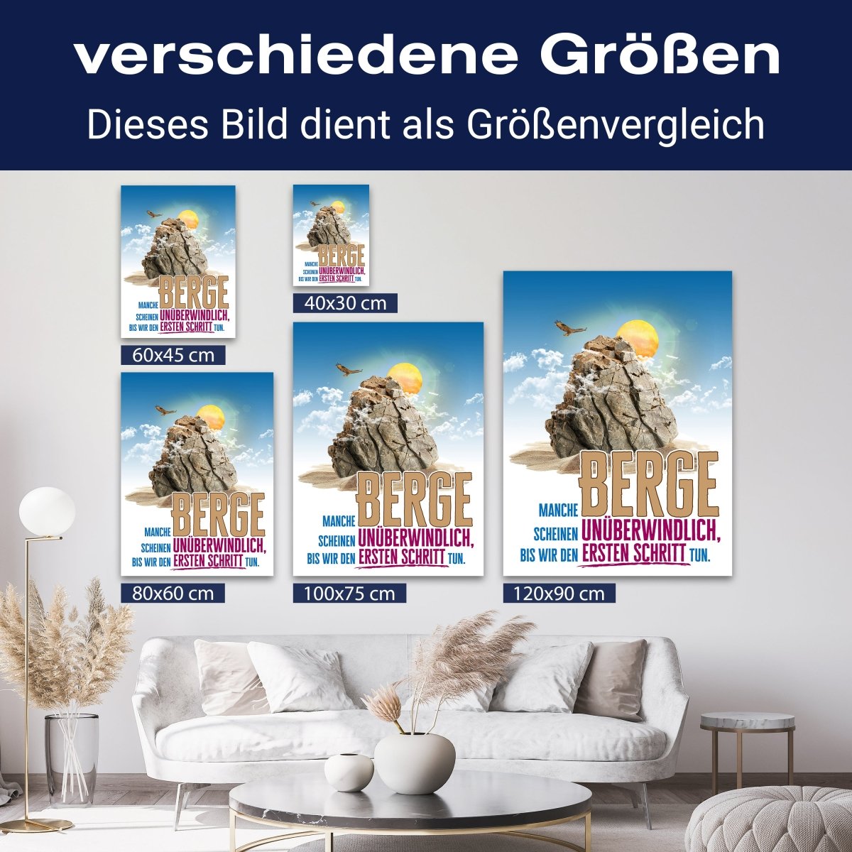 Leinwandbild Motivation, Hochformat, der erste Schritt 4 M0125 kaufen - Bild 8 Leinwandbild Motivation, Hochformat, der erste Schritt 4 M0125 kaufen - Bild 8