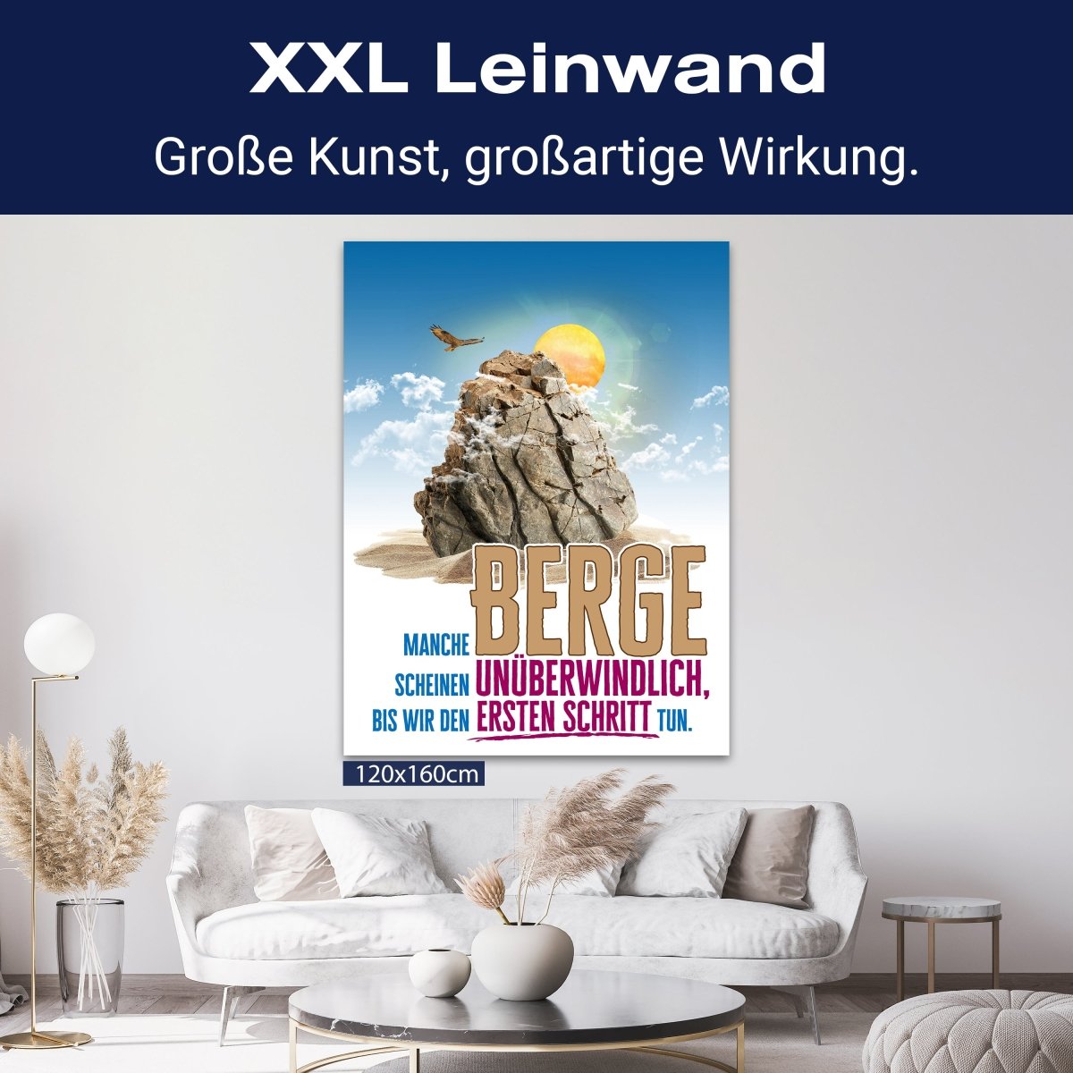 Leinwandbild Motivation, Hochformat, der erste Schritt 4 M0125 kaufen - Bild 9 Leinwandbild Motivation, Hochformat, der erste Schritt 4 M0125 kaufen - Bild 9