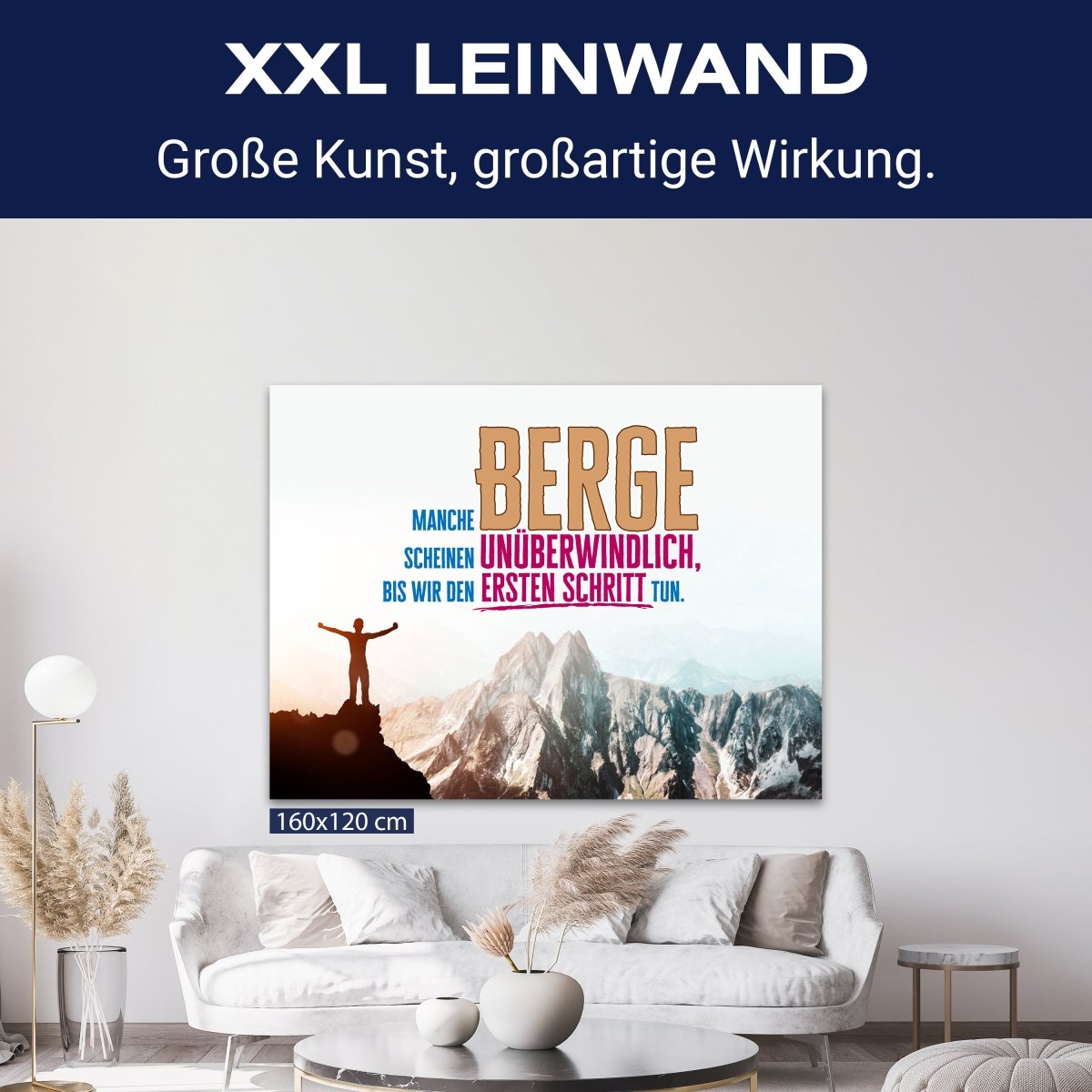 Leinwandbild Motivation, Querformat, der erste Schritt 5 M0126 kaufen - Bild 9 Leinwandbild Motivation, Querformat, der erste Schritt 5 M0126 kaufen - Bild 9