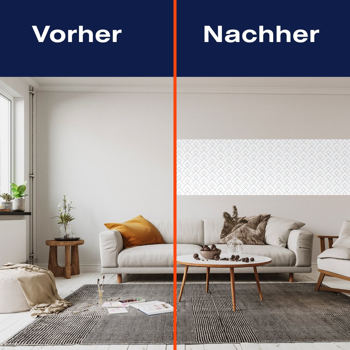 Panorama-Fototapete Graues Muster M0126 - Bild 3 Panorama-Fototapete Graues Muster M0126 - Bild 3