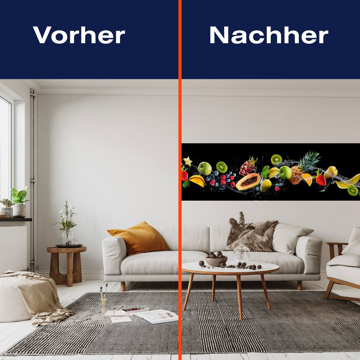 Panorama-Fototapete Obst Welle M0129 - Bild 3 Panorama-Fototapete Obst Welle M0129 - Bild 3