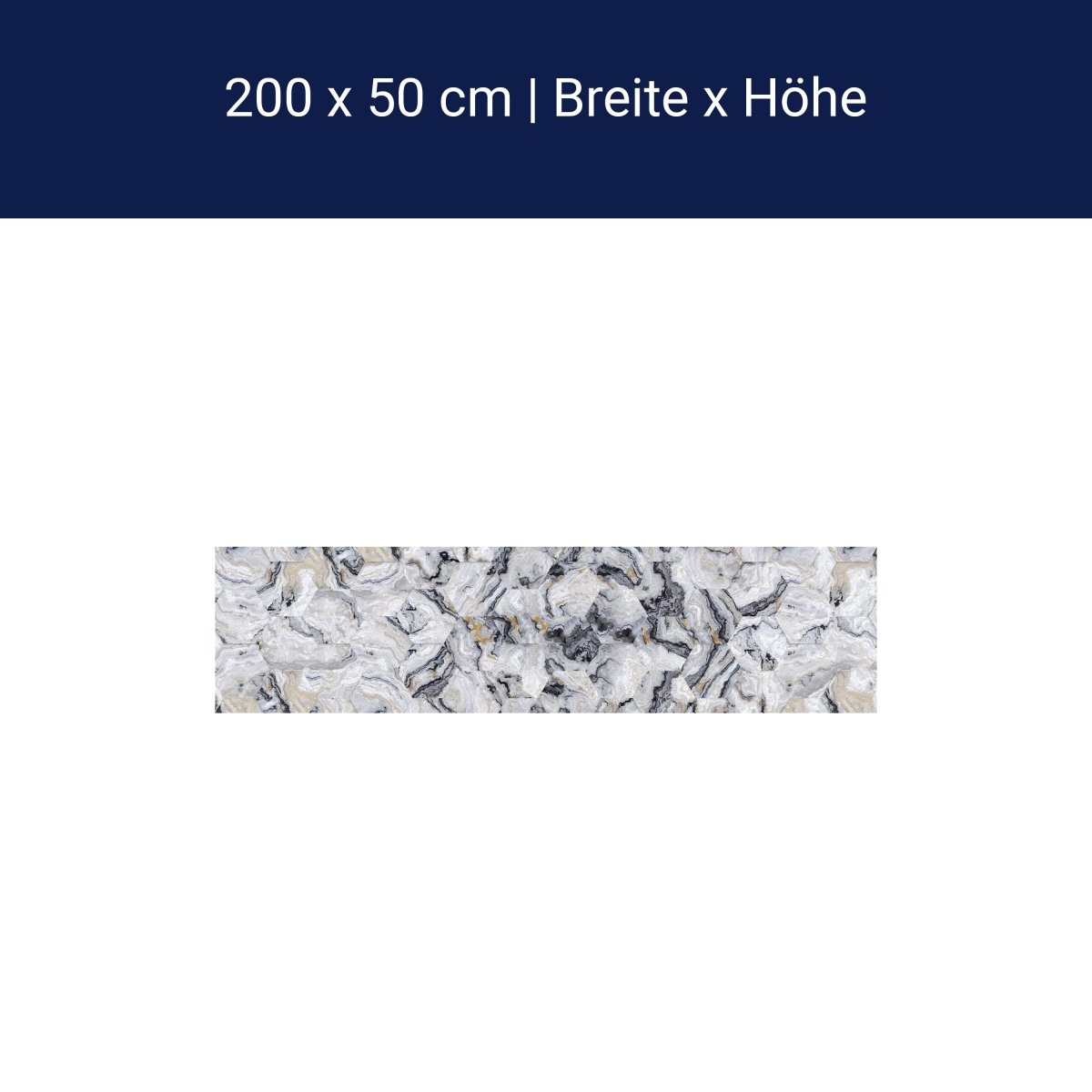 Panorama-Fototapete Marmor Romben M0135 Panorama-Fototapete Marmor Romben M0135