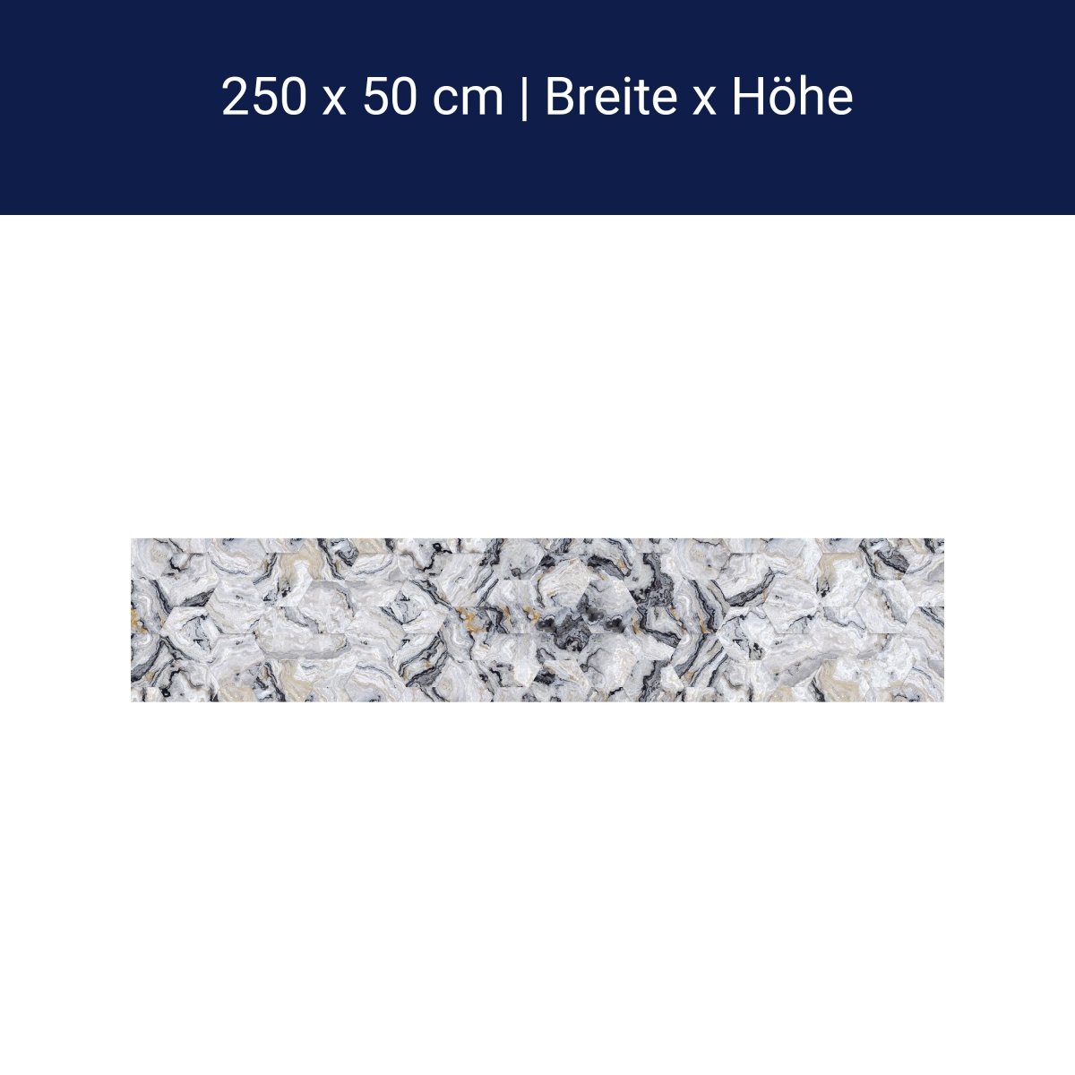 Panorama-Fototapete Marmor Romben M0135 Panorama-Fototapete Marmor Romben M0135