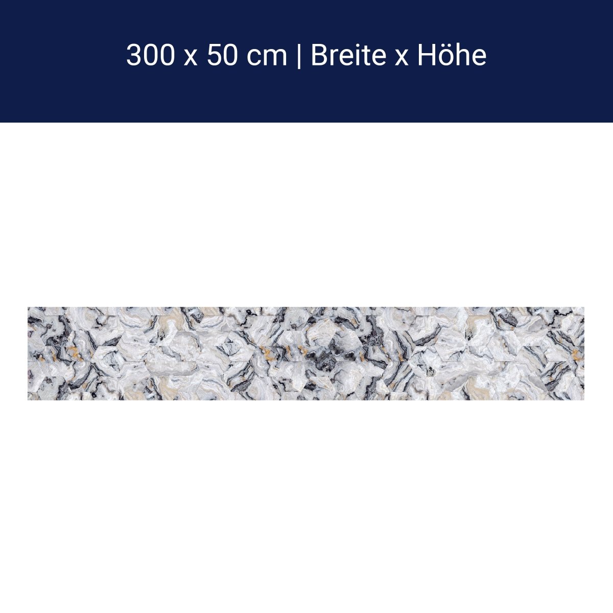 Panorama-Fototapete Marmor Romben M0135 Panorama-Fototapete Marmor Romben M0135