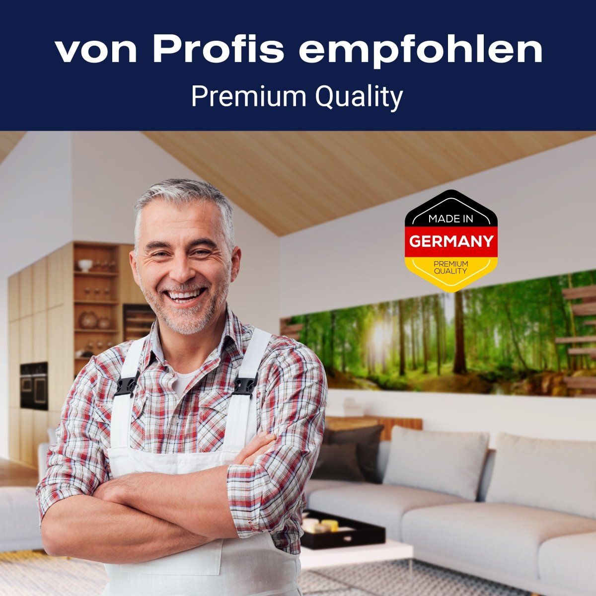 Panorama-Fototapete Wald Aussicht M0140 - Bild 5 Panorama-Fototapete Wald Aussicht M0140 - Bild 5