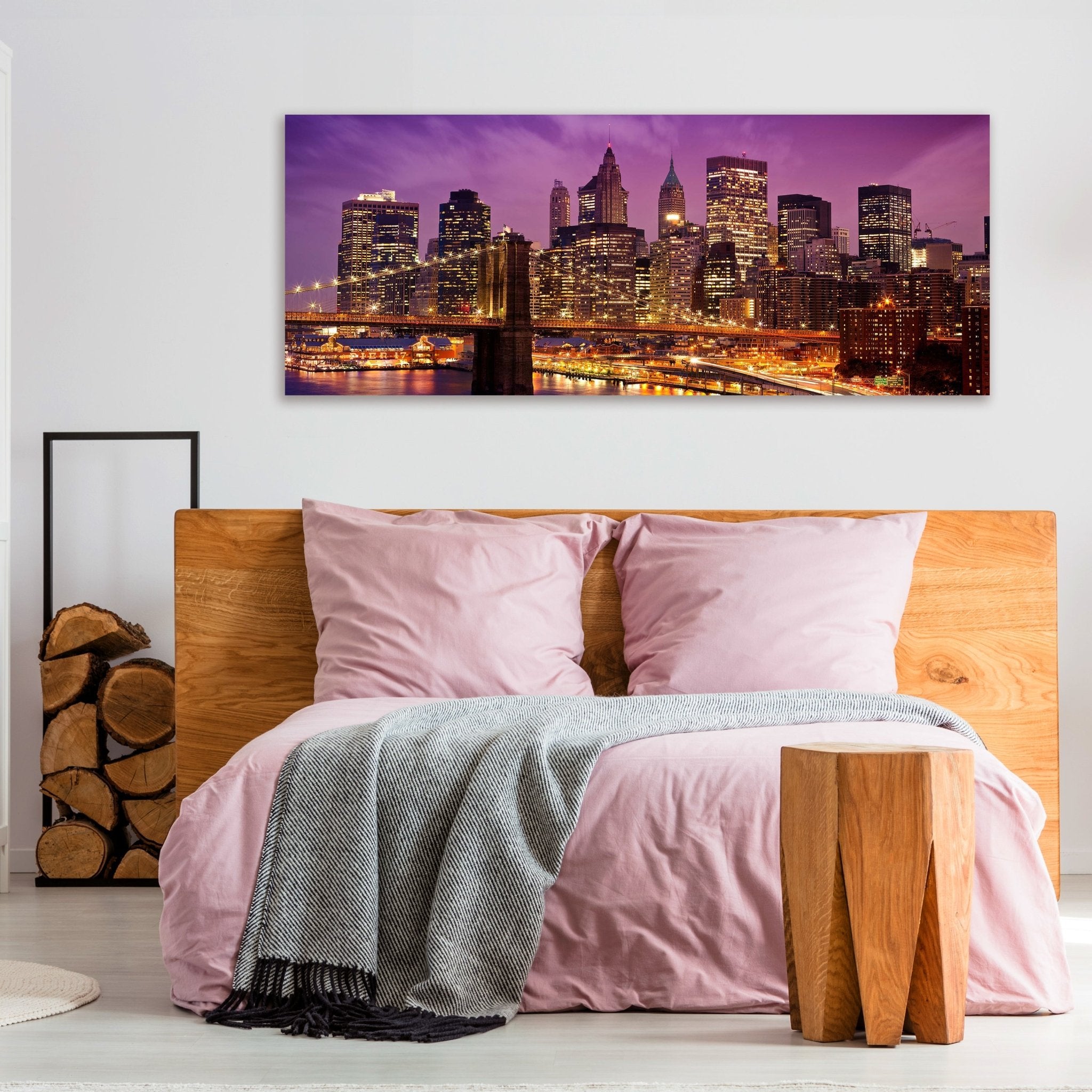 Leinwandbild New York bei Nacht M0178 kaufen - Bild 3 Leinwandbild New York bei Nacht M0178 kaufen - Bild 3