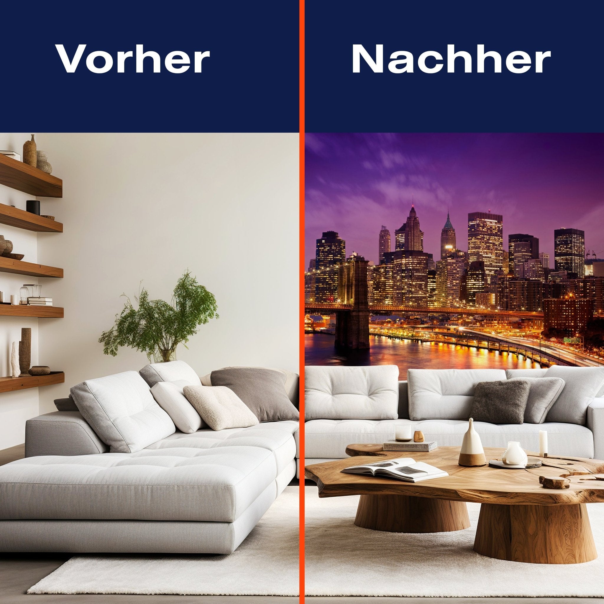 Fototapete New York bei Nacht M0178 - Bild 9 Fototapete New York bei Nacht M0178 - Bild 9