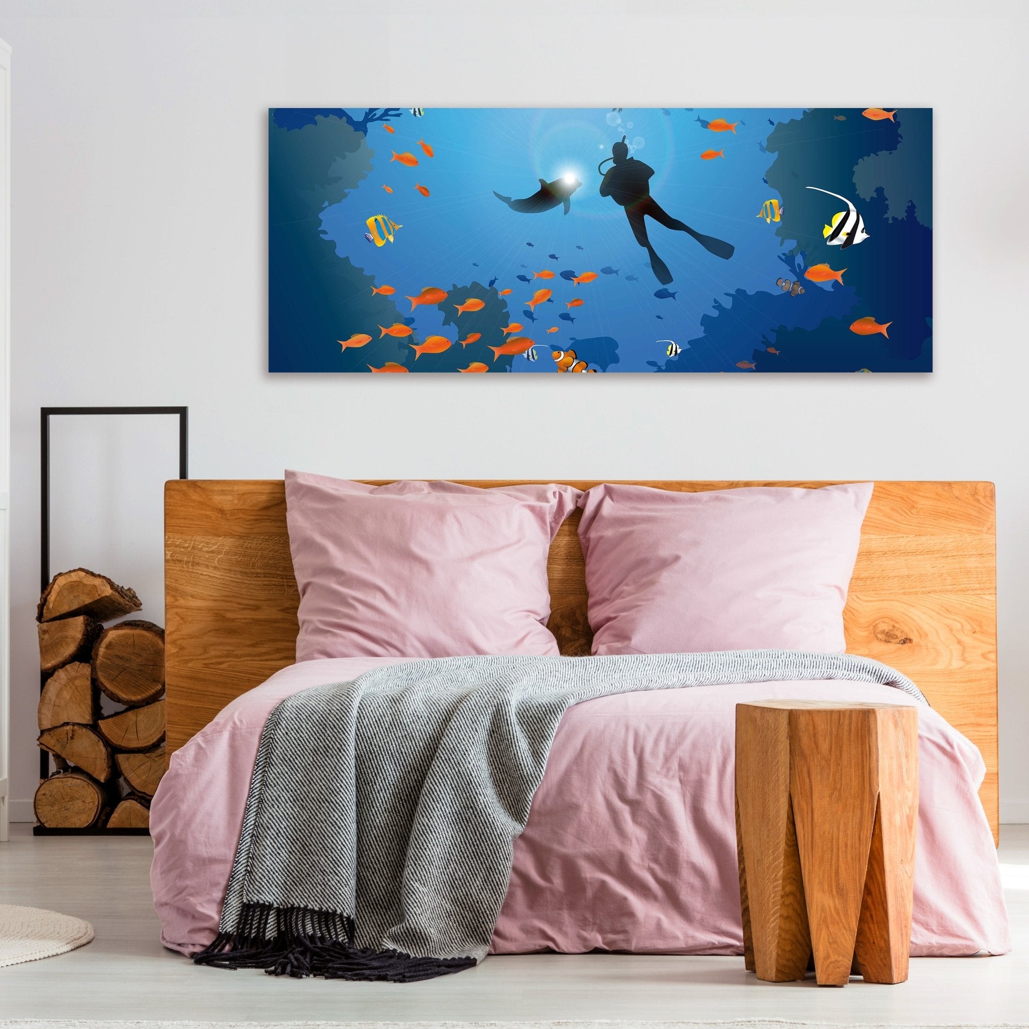 Leinwandbild Riff Meer M0182 kaufen - Bild 3 Leinwandbild Riff Meer M0182 kaufen - Bild 3