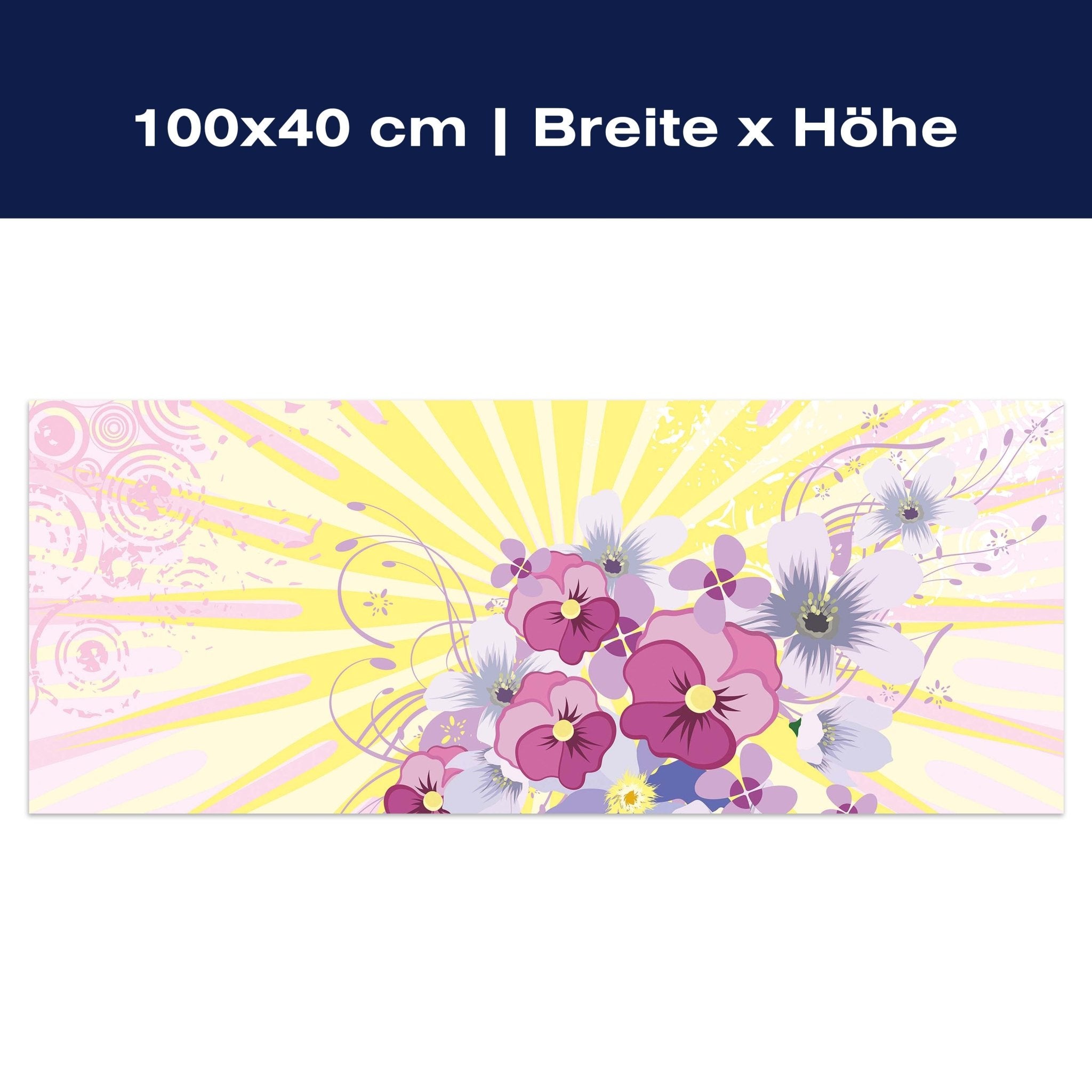 Leinwandbild Helena Floral M0185 Leinwandbild Helena Floral M0185