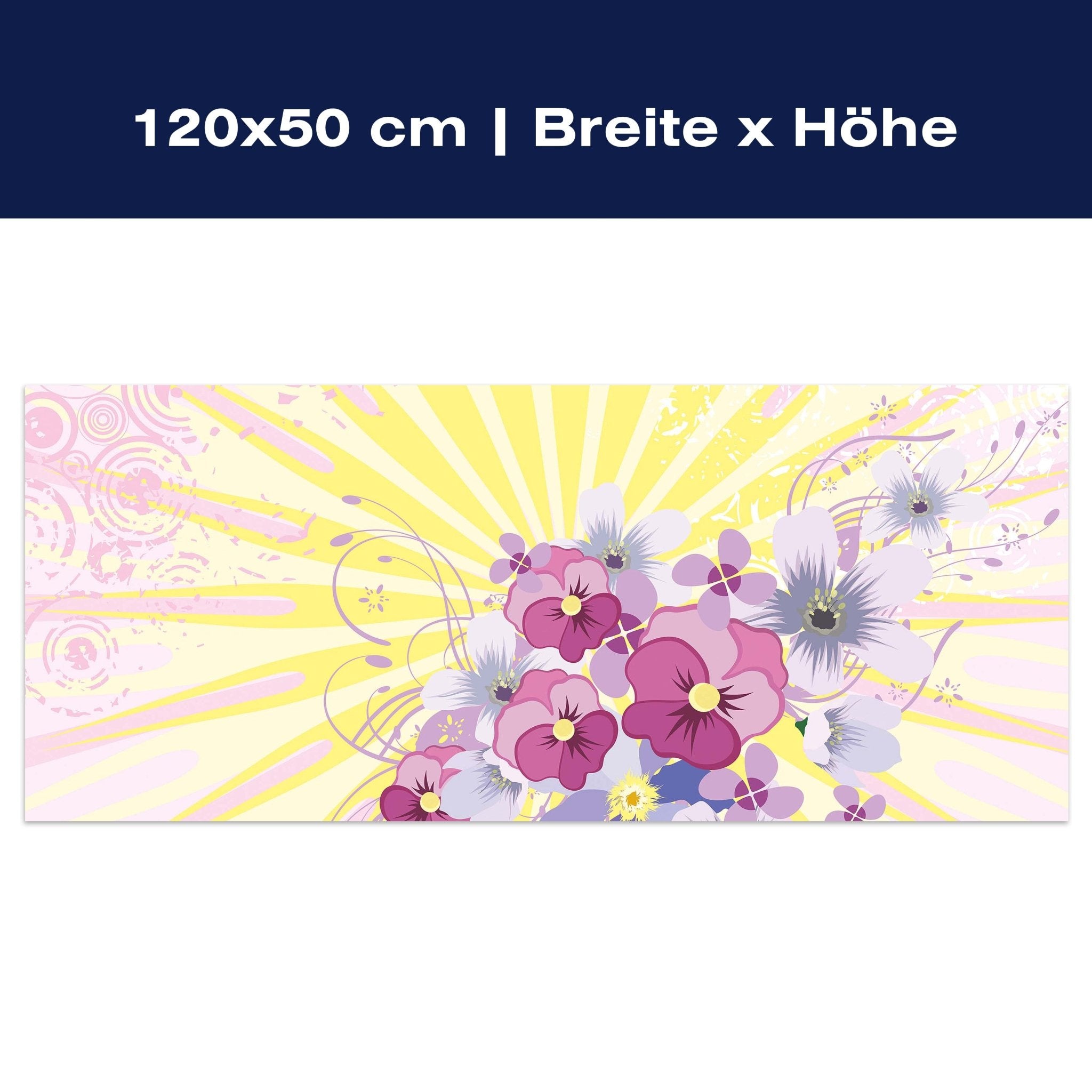 Leinwandbild Helena Floral M0185 Leinwandbild Helena Floral M0185