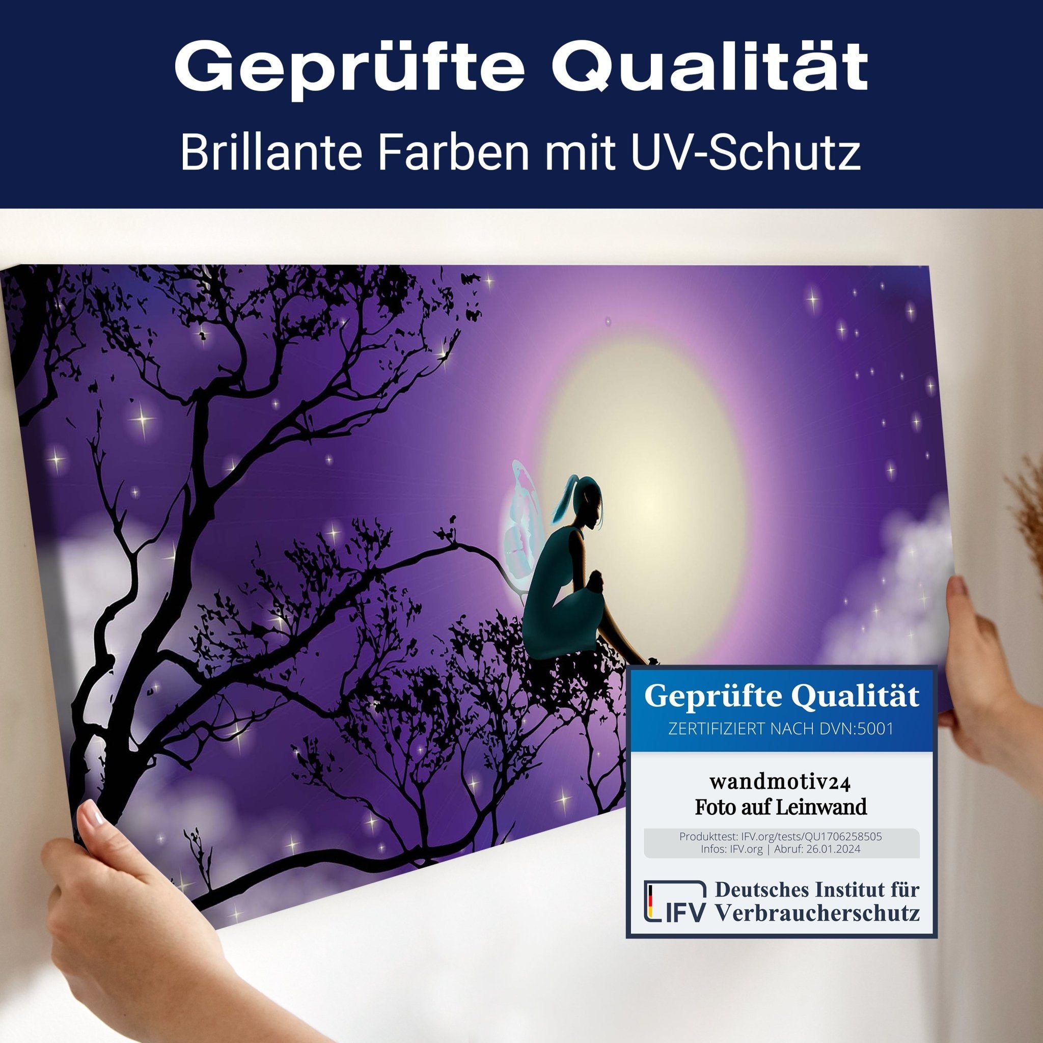 Leinwandbild Elfenmond Fantasy M0194 kaufen - Bild 4 Leinwandbild Elfenmond Fantasy M0194 kaufen - Bild 4