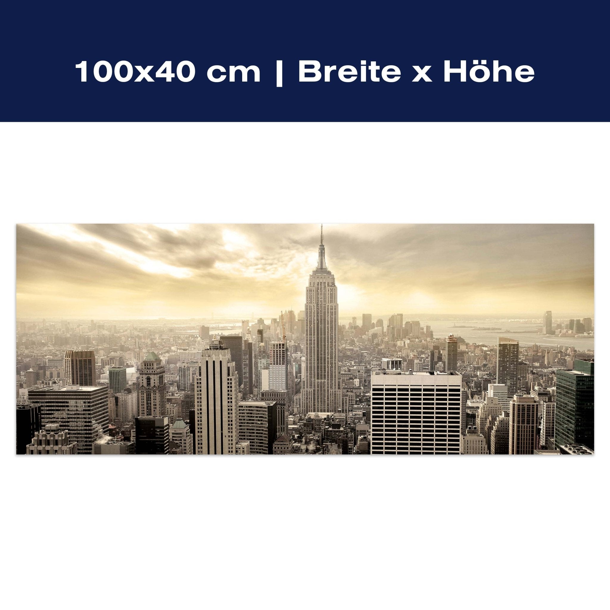 Leinwandbild New York Skyline View M0221 Leinwandbild New York Skyline View M0221