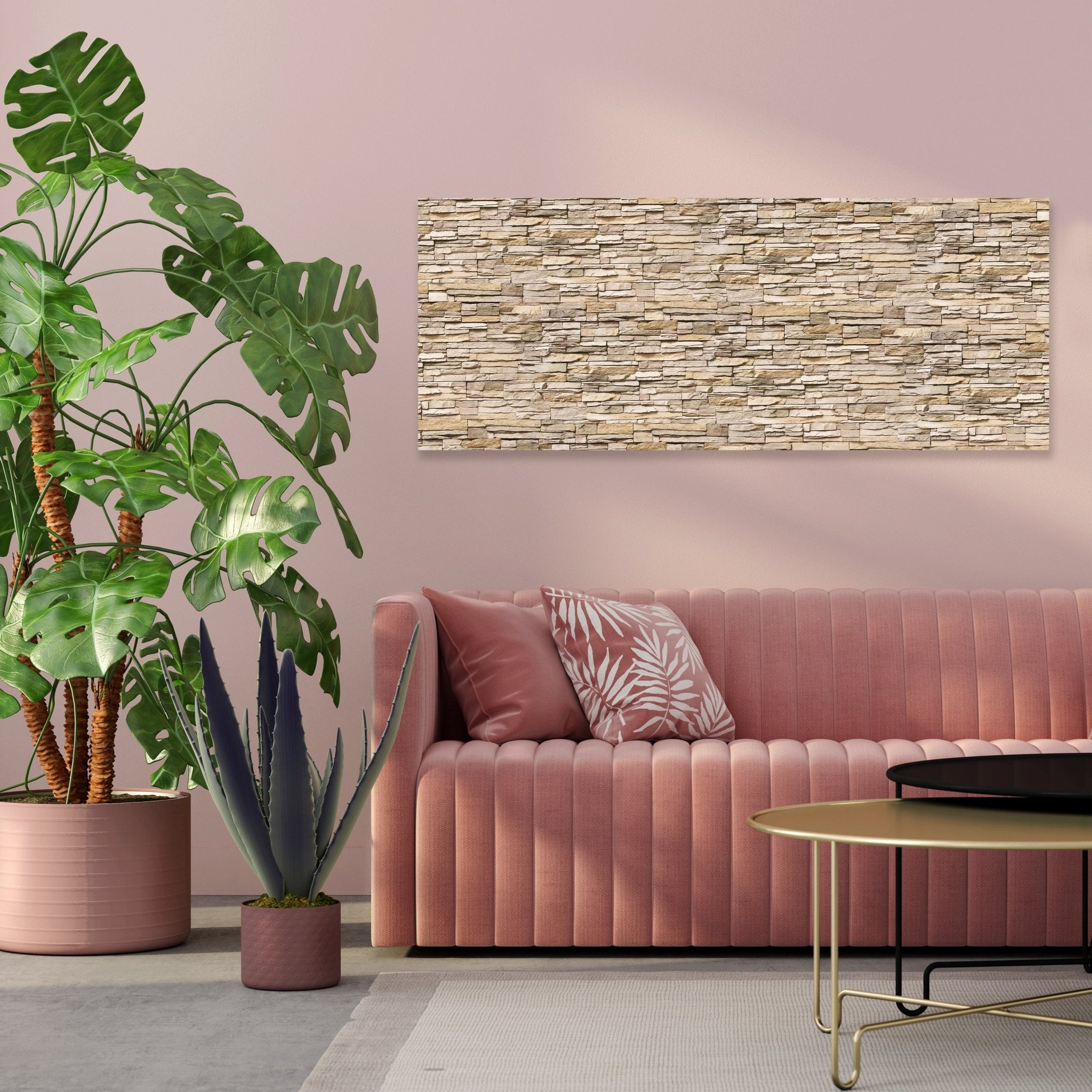 Leinwandbild Asia Stone Natur M0239 kaufen - Bild 3 Leinwandbild Asia Stone Natur M0239 kaufen - Bild 3