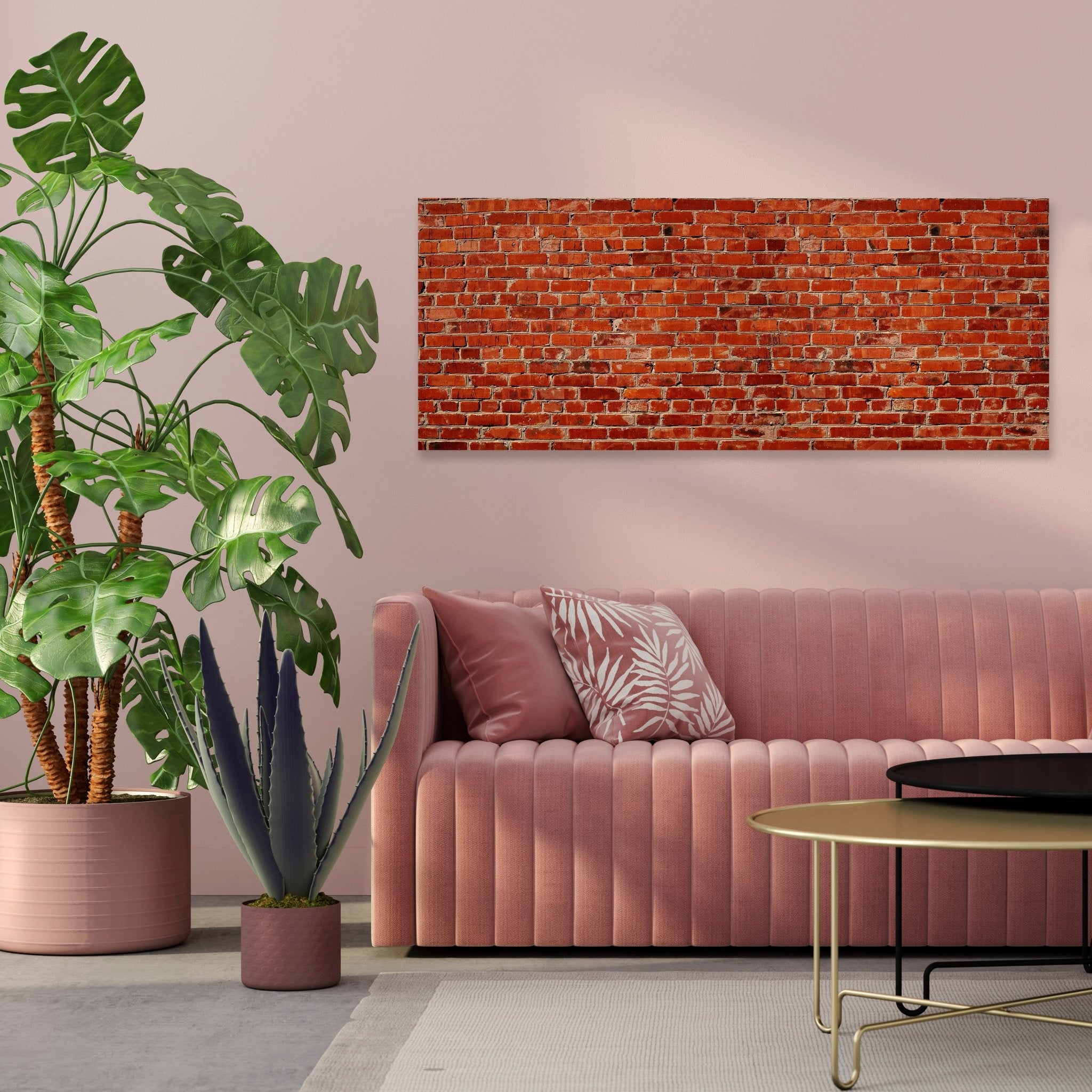 Leinwandbild Backstein rot Stadt M0240 kaufen - Bild 3 Leinwandbild Backstein rot Stadt M0240 kaufen - Bild 3