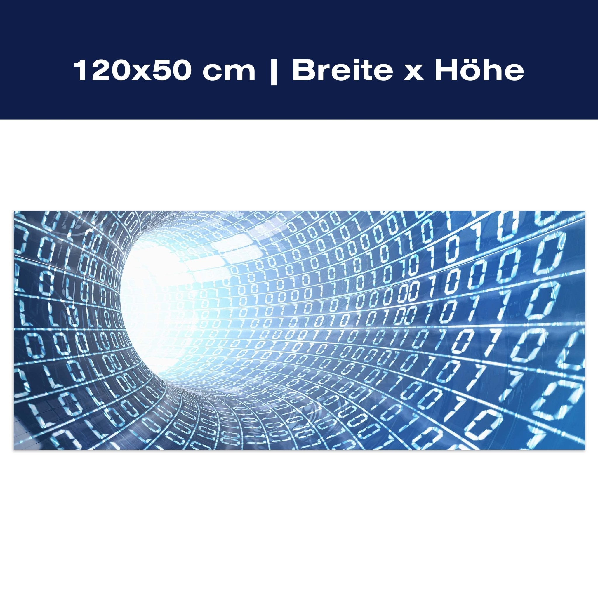 Leinwandbild Datentunnel Internet M0243 Leinwandbild Datentunnel Internet M0243