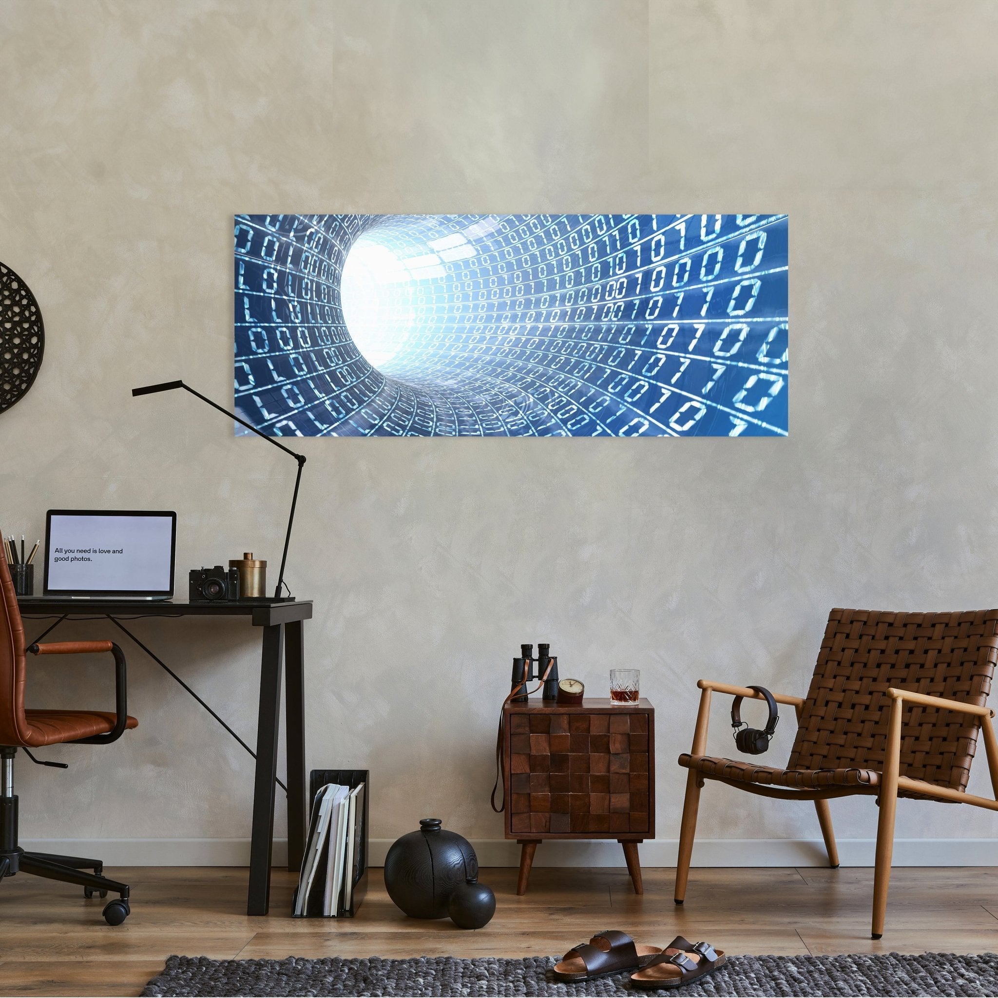 Leinwandbild Datentunnel Internet M0243 kaufen - Bild 2 Leinwandbild Datentunnel Internet M0243 kaufen - Bild 2