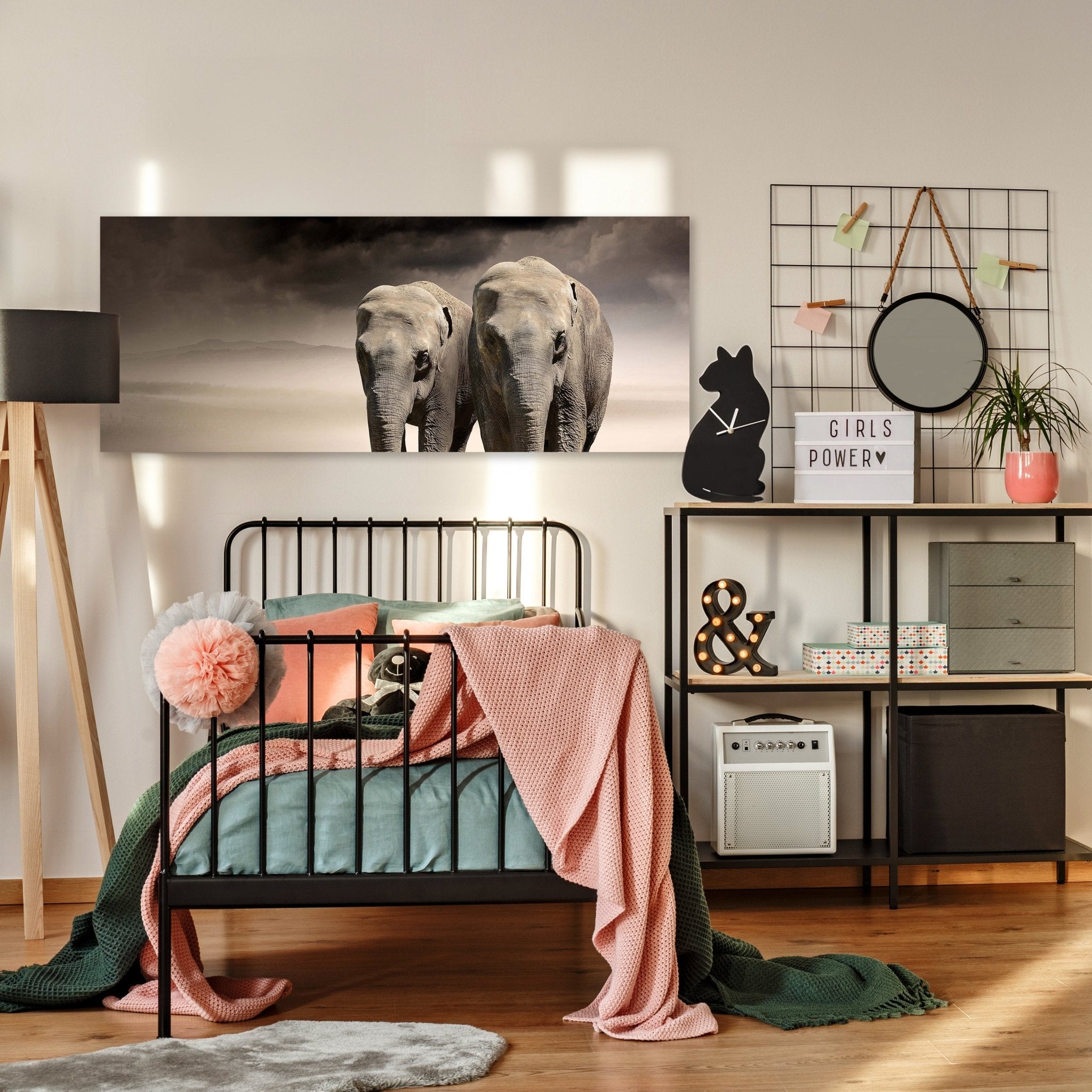 Leinwandbild Elefantentraum Afrika M0244 kaufen - Bild 3 Leinwandbild Elefantentraum Afrika M0244 kaufen - Bild 3