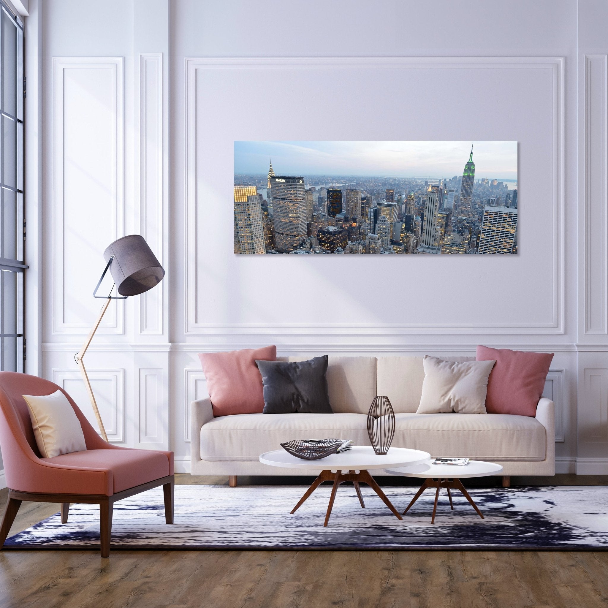 Leinwandbild New York Skyview M0254 kaufen - Bild 2 Leinwandbild New York Skyview M0254 kaufen - Bild 2