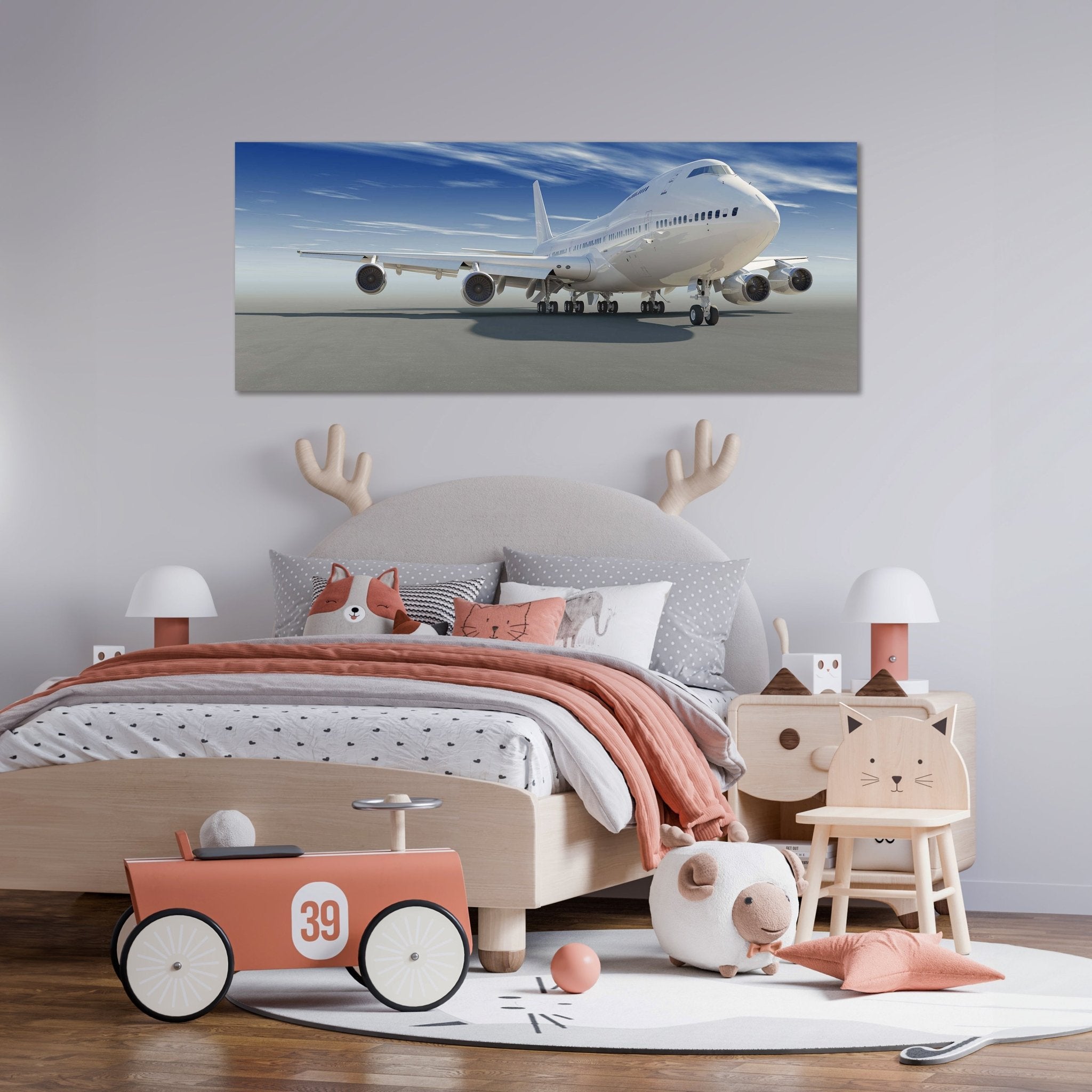 Leinwandbild Startendes Flugzeug M0259 kaufen - Bild 2 Leinwandbild Startendes Flugzeug M0259 kaufen - Bild 2