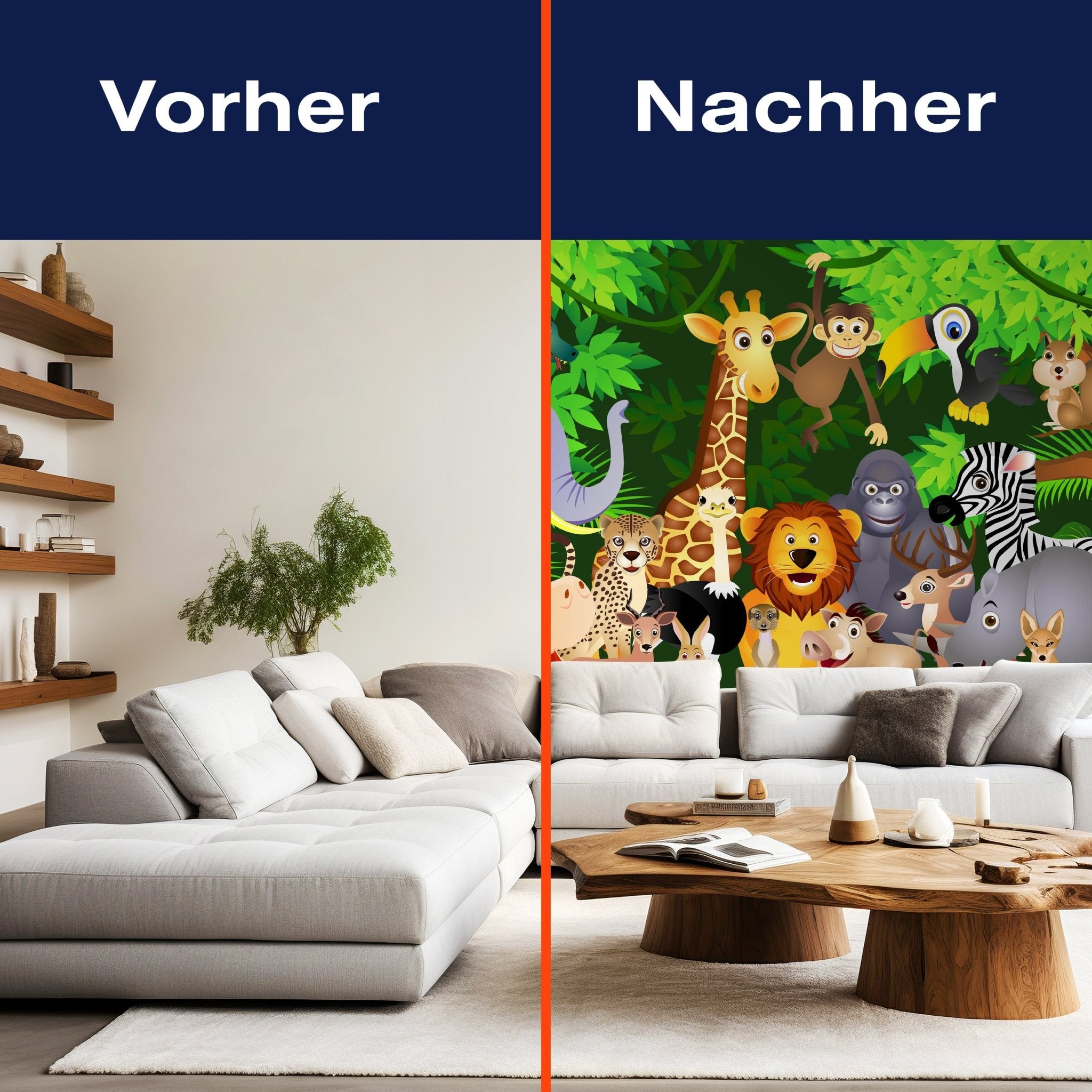 Fototapete Party, Urwald M0260 - Bild 9 Fototapete Party, Urwald M0260 - Bild 9