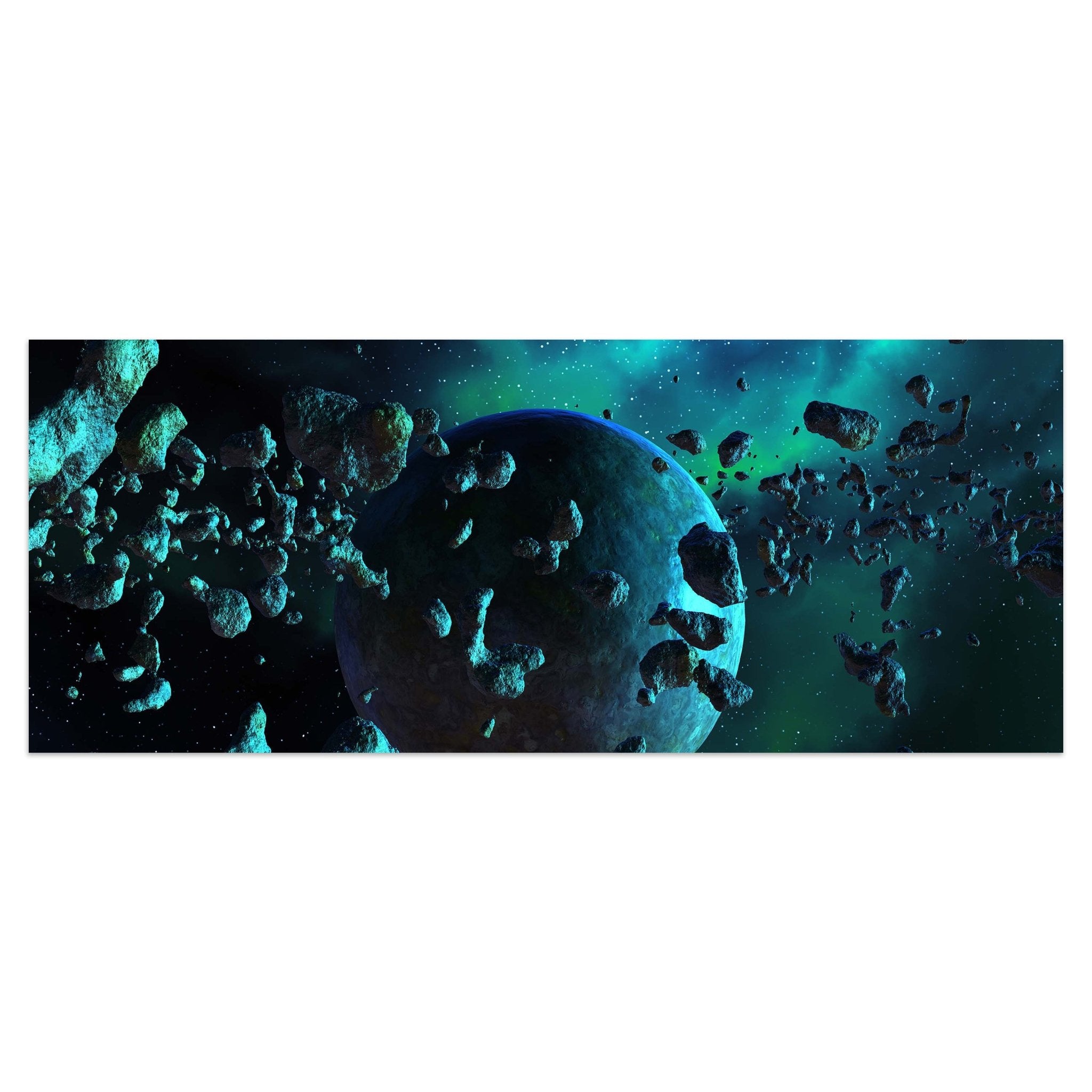 Leinwandbild Asteroidenfeld Space M0263 kaufen - Bild 1 Leinwandbild Asteroidenfeld Space M0263 kaufen - Bild 1