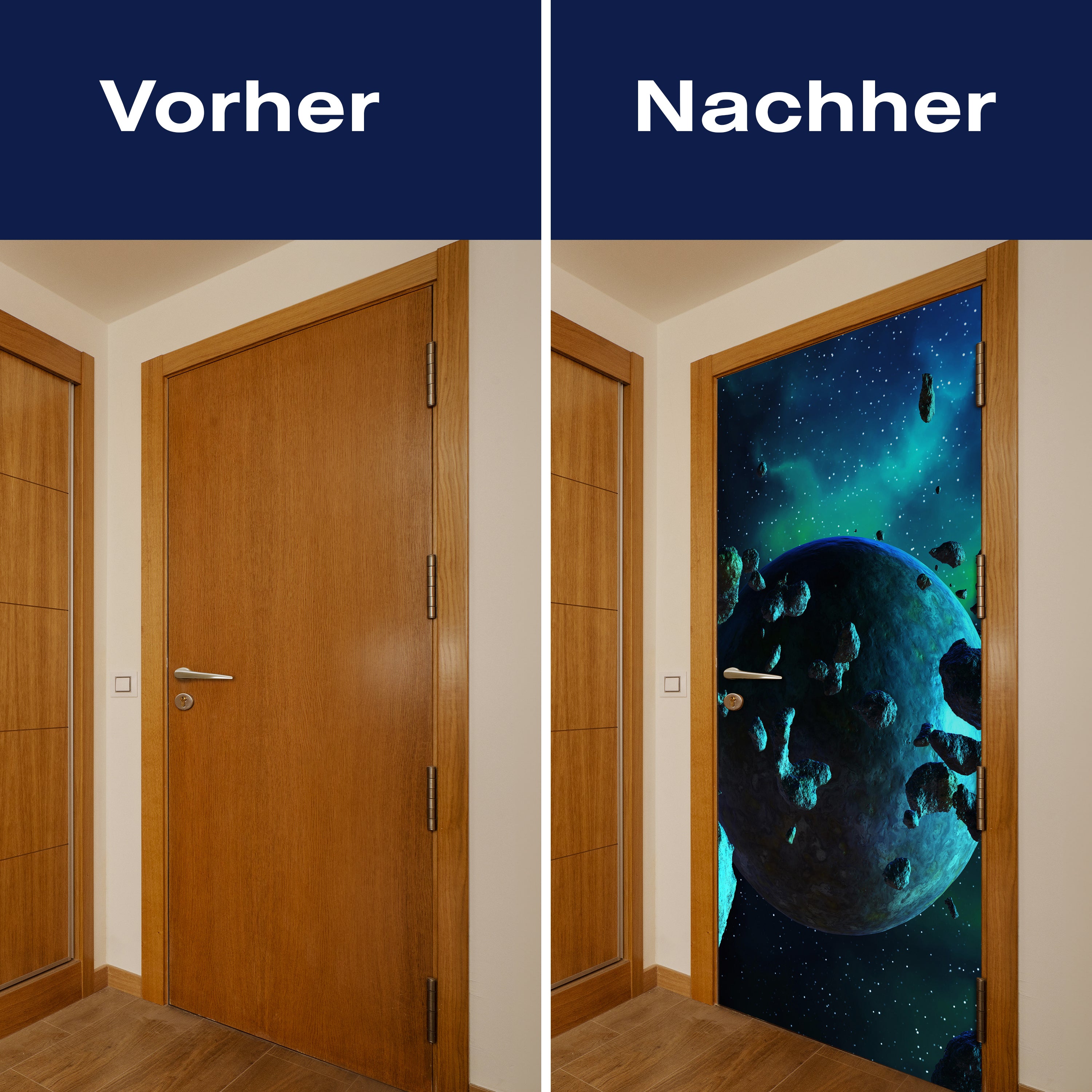 Türtapete Asteroidenfeld Space M0263 - Bild 10 Türtapete Asteroidenfeld Space M0263 - Bild 10