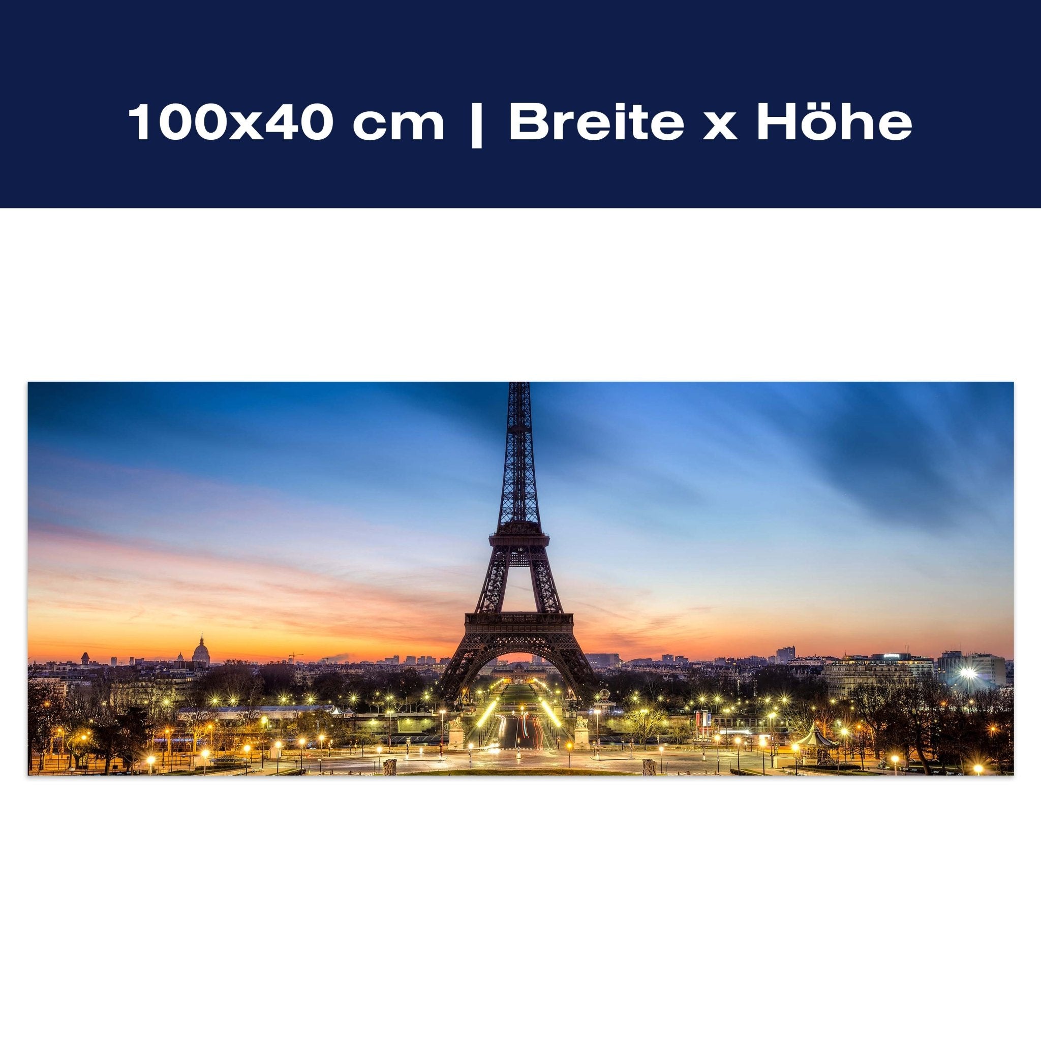 Leinwandbild Eiffelturm bei Nacht Frankreich M0266 Leinwandbild Eiffelturm bei Nacht Frankreich M0266