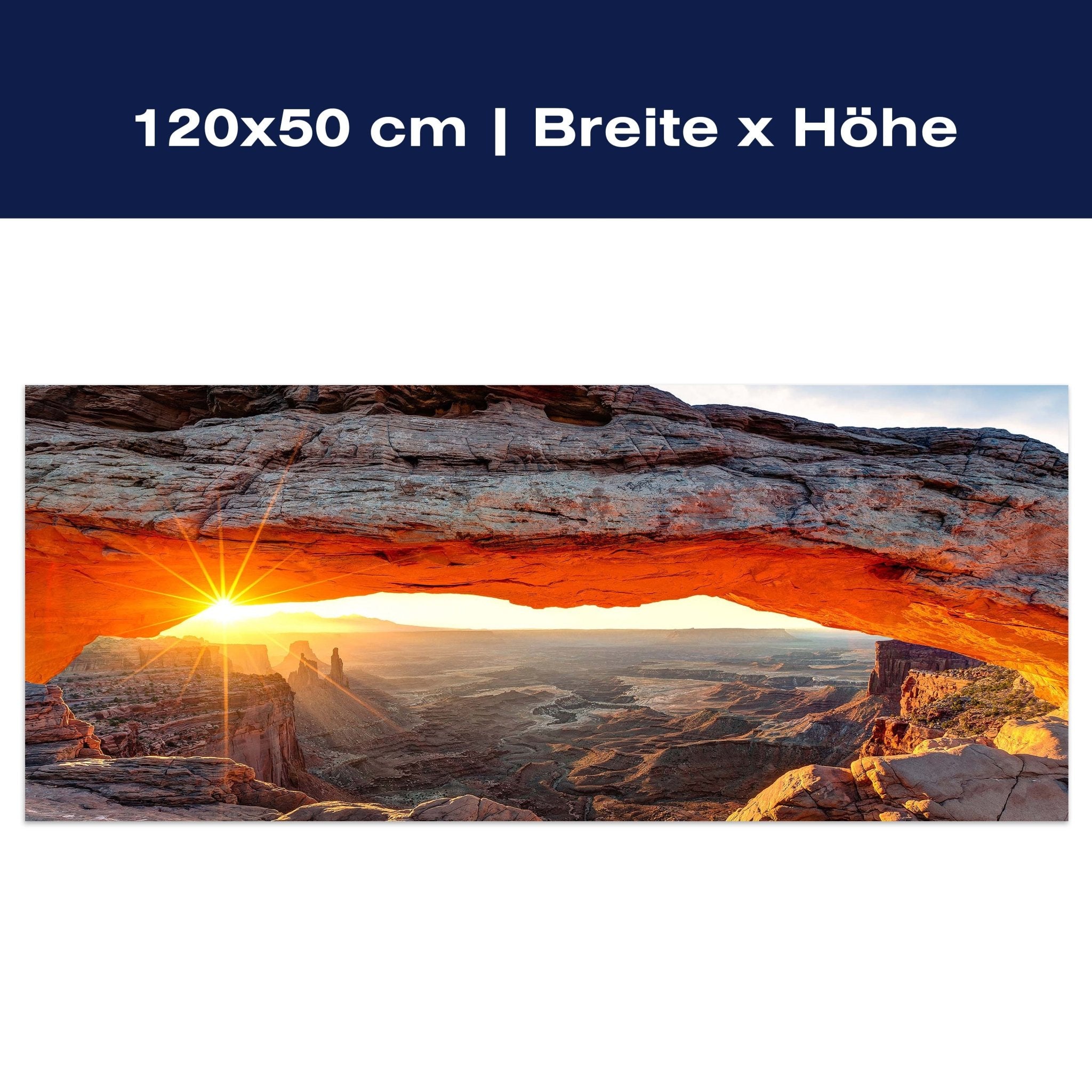 Leinwandbild Mesa Arch USA M0275 Leinwandbild Mesa Arch USA M0275