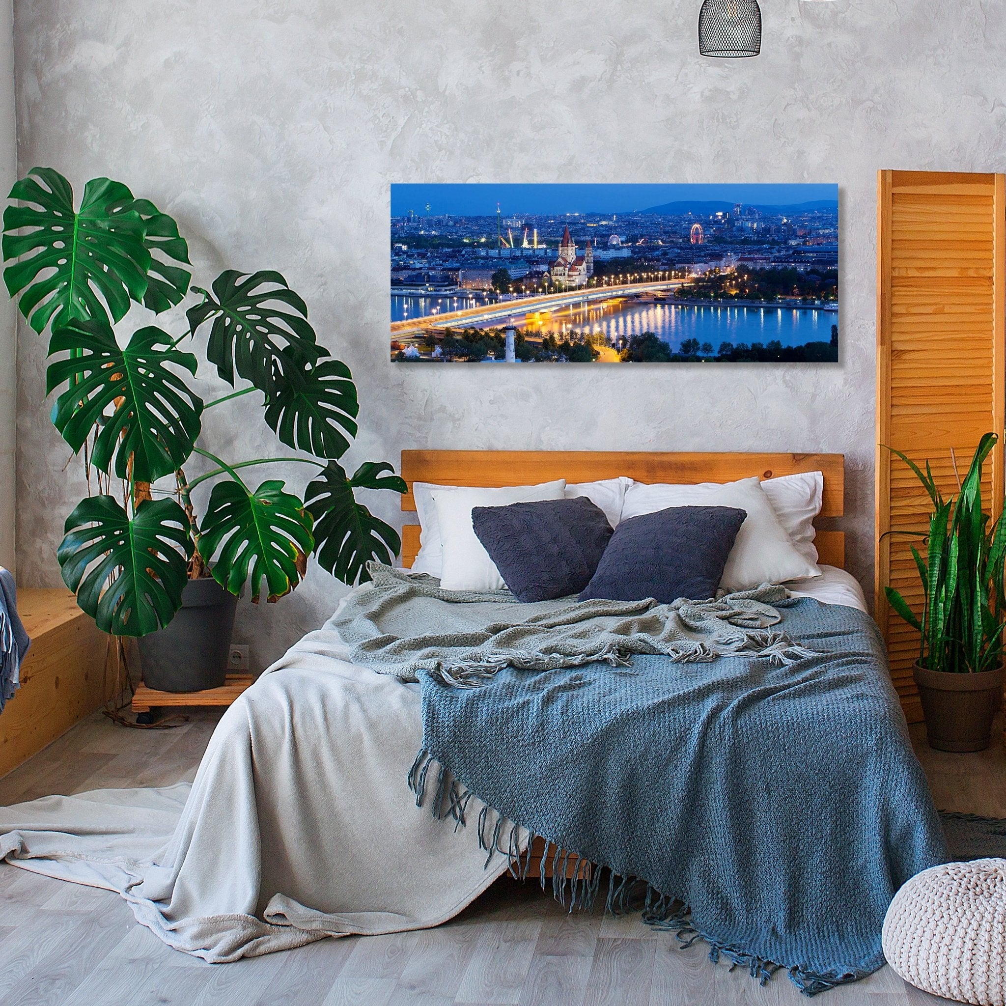 Leinwandbild Wien bei Nacht M0276 kaufen - Bild 2 Leinwandbild Wien bei Nacht M0276 kaufen - Bild 2