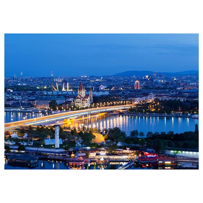 Fototapete Wien Nacht M0276 - Bild 2 Fototapete Wien Nacht M0276 - Bild 2